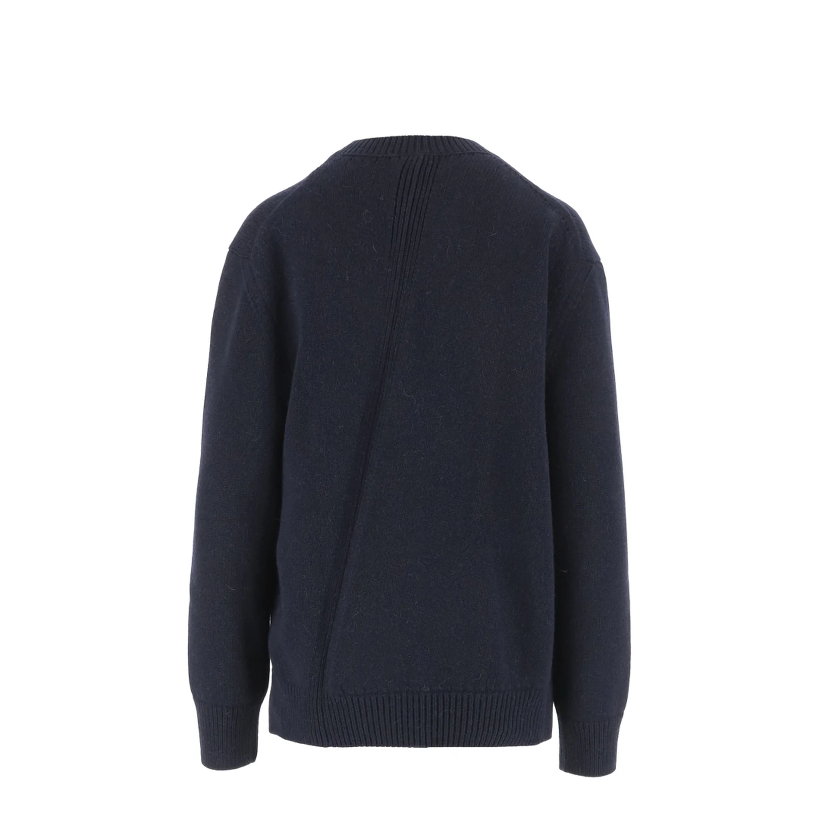 Knitted Sweater Navy - Image 2