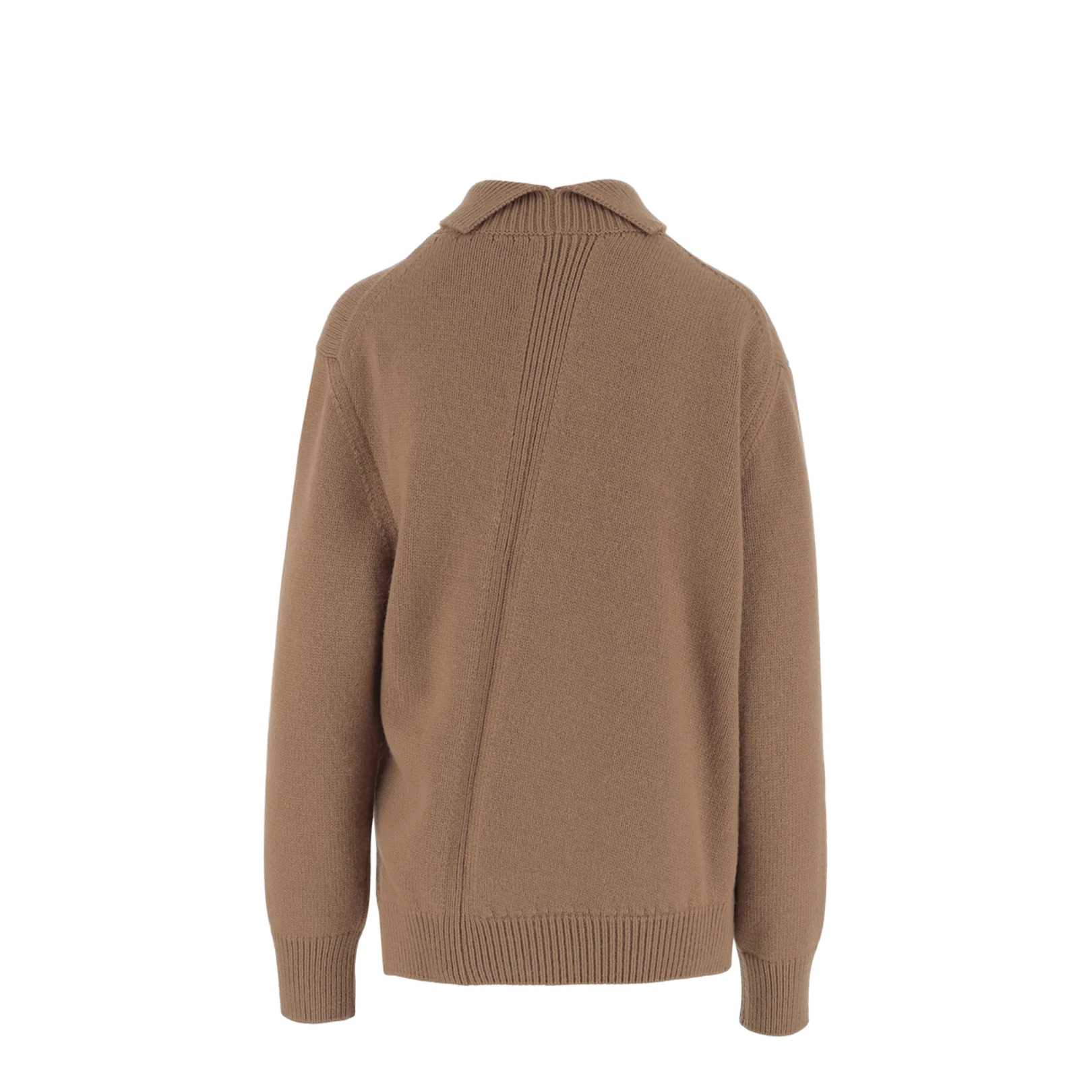 Knitted Sweater Brown - Image 2