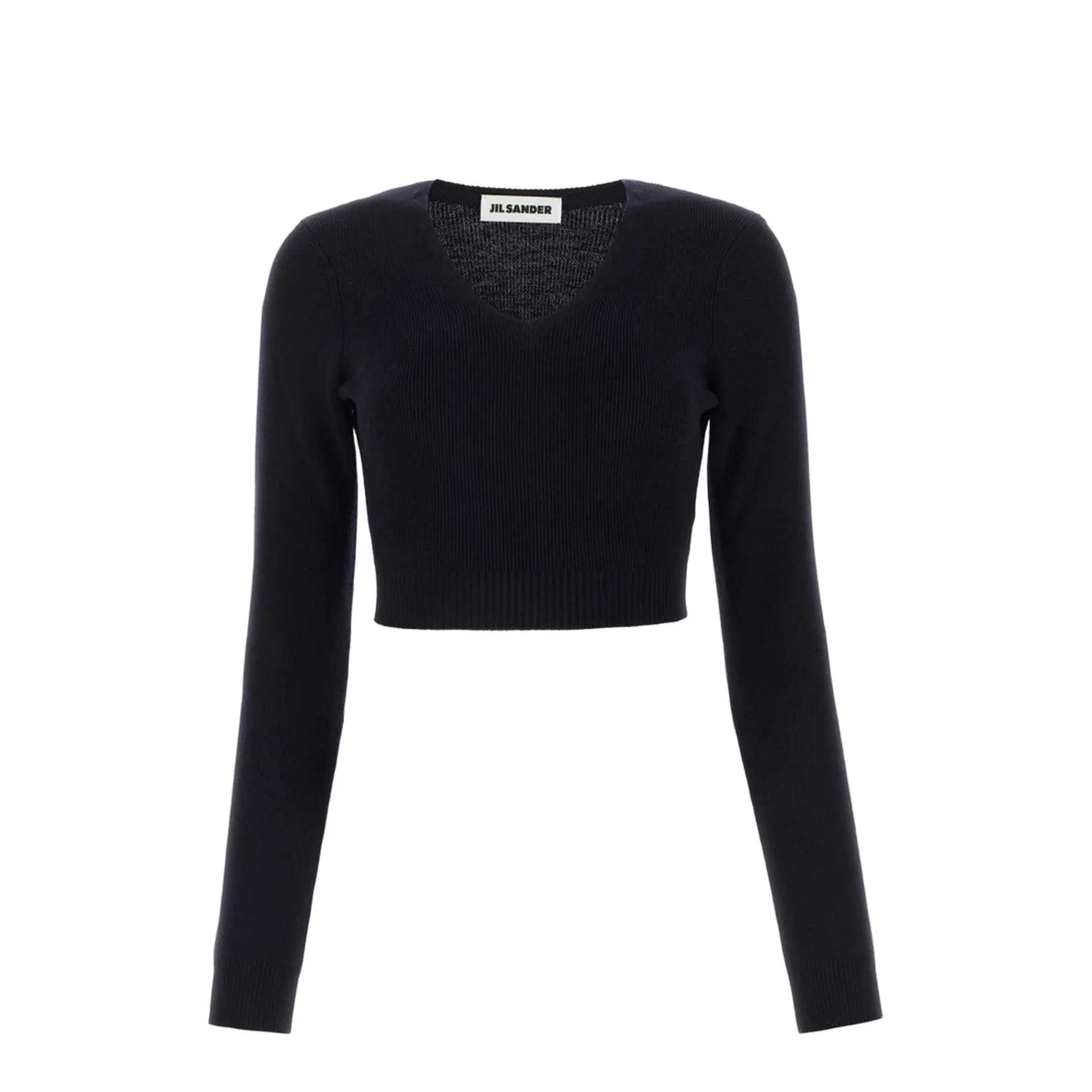 Midnight Blue Wool Sweater - Image 3
