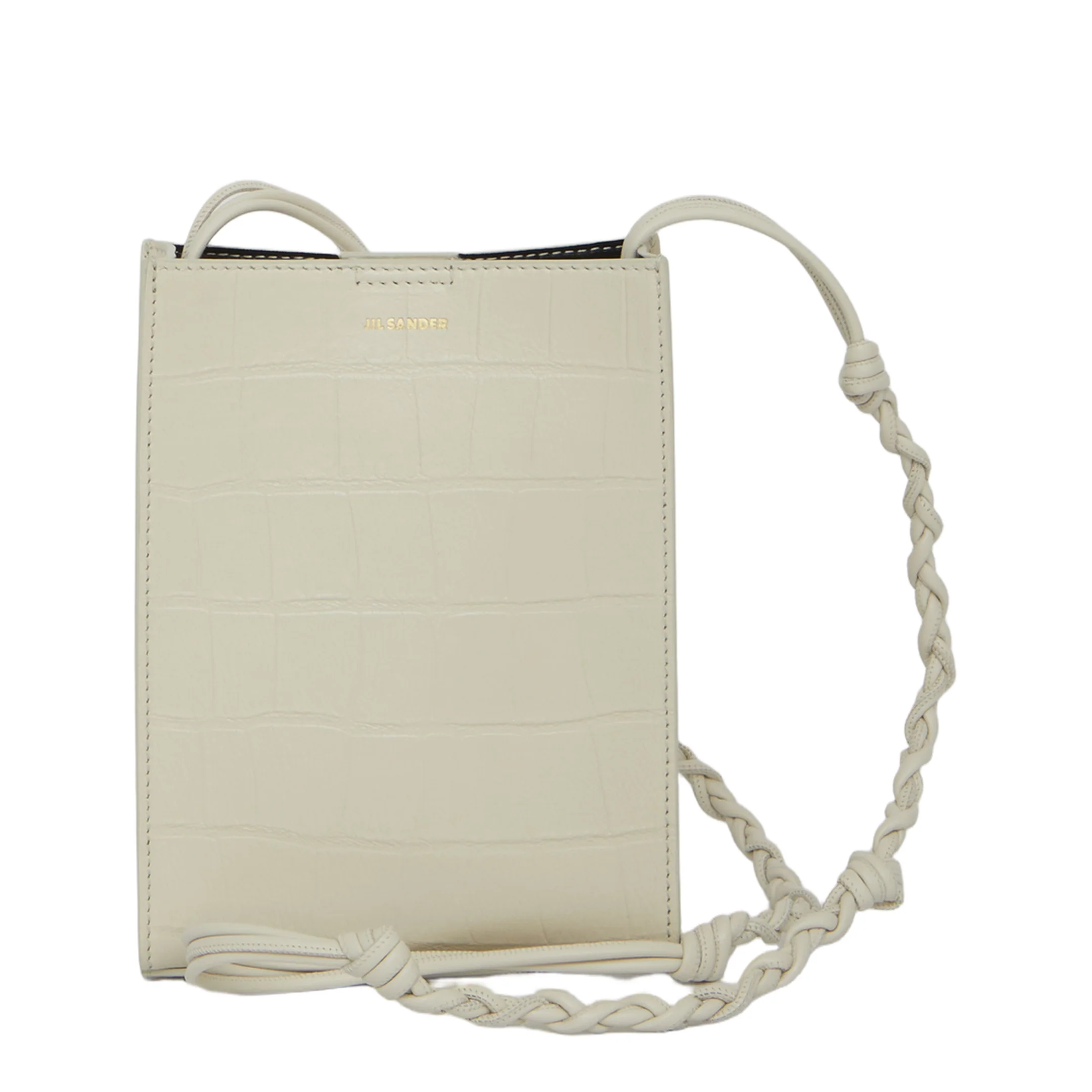 Leather Bag with Hand Knotted Strap - Image 2