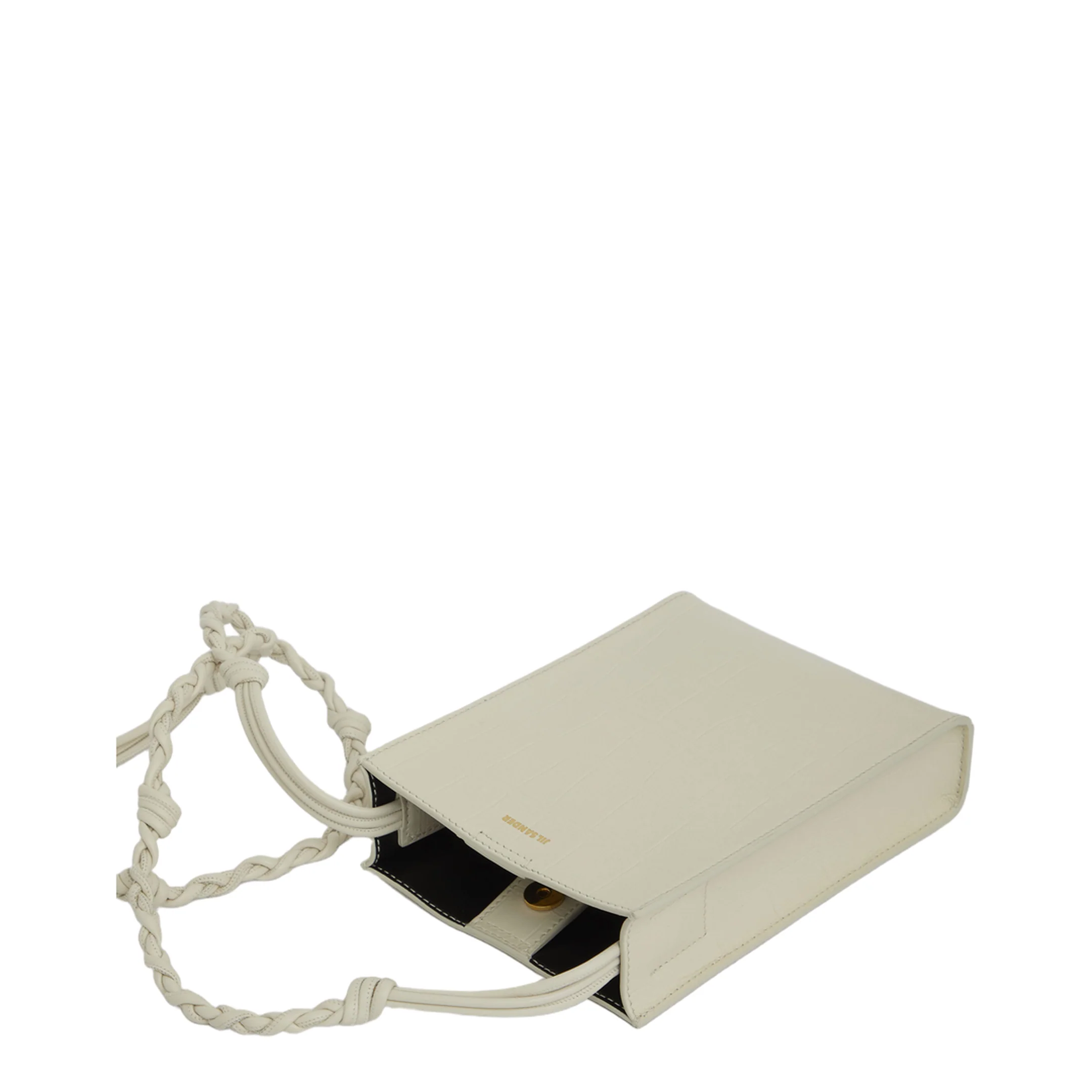 Leather Bag with Hand Knotted Strap - Image 5