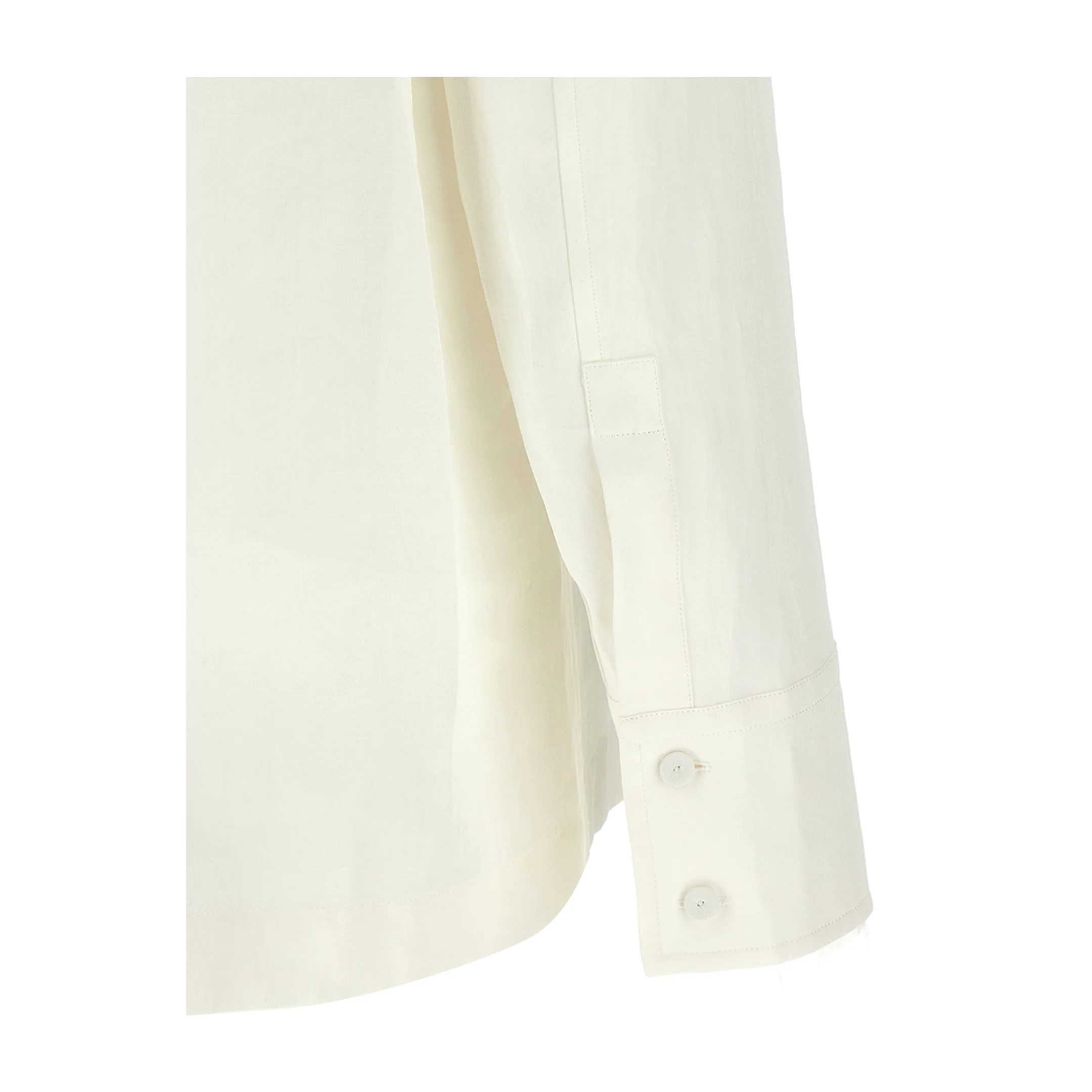 Linen Shirt White - Image 4