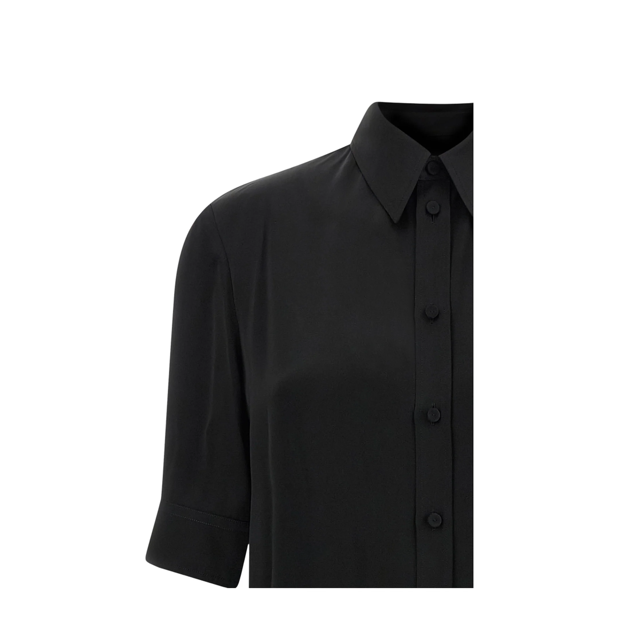 Women's Long Shirt Black - Image 3