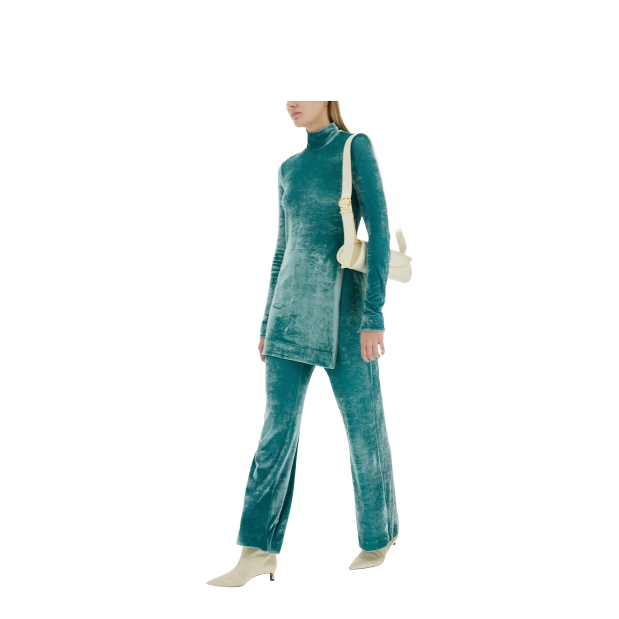 Long Sleeve Top Green - Image 2