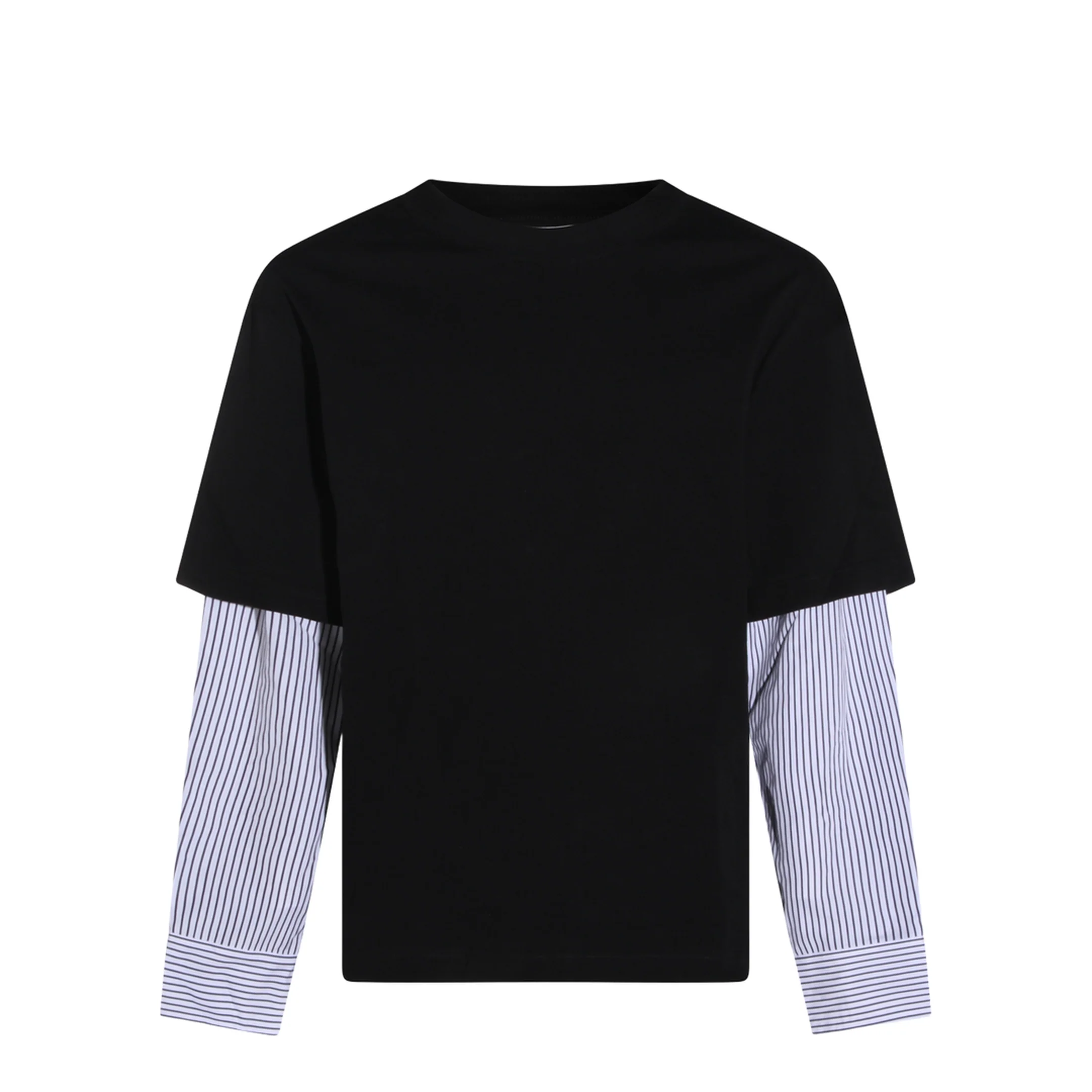 Long Sleeve Cotton Crew-Neck T-Shirt