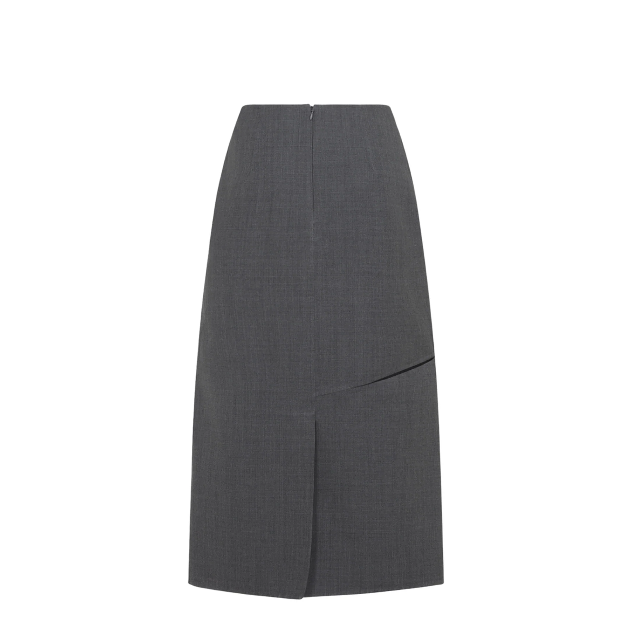 Midi Skirt Grey - Image 2