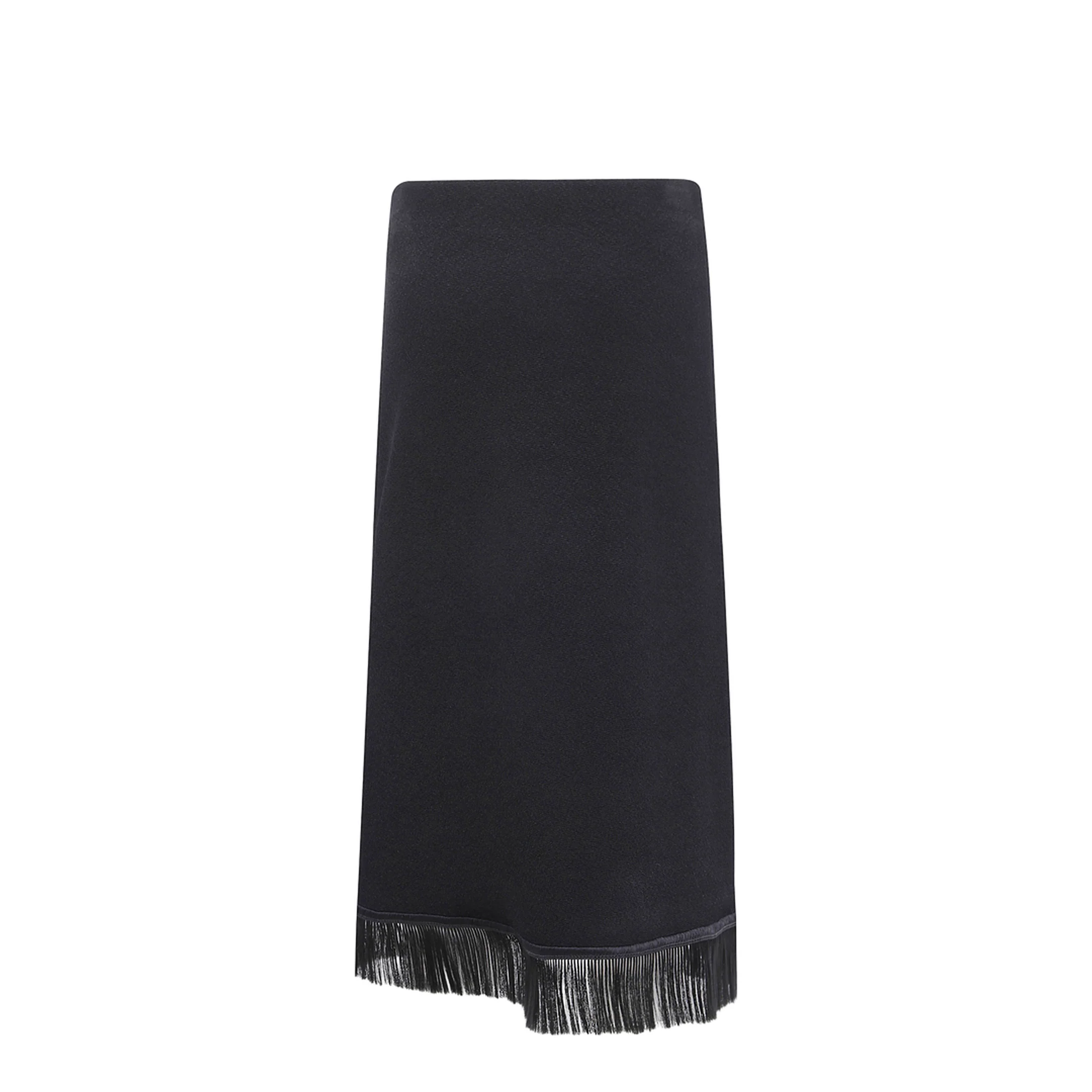 Midi Skirt With Fringes - Image 2