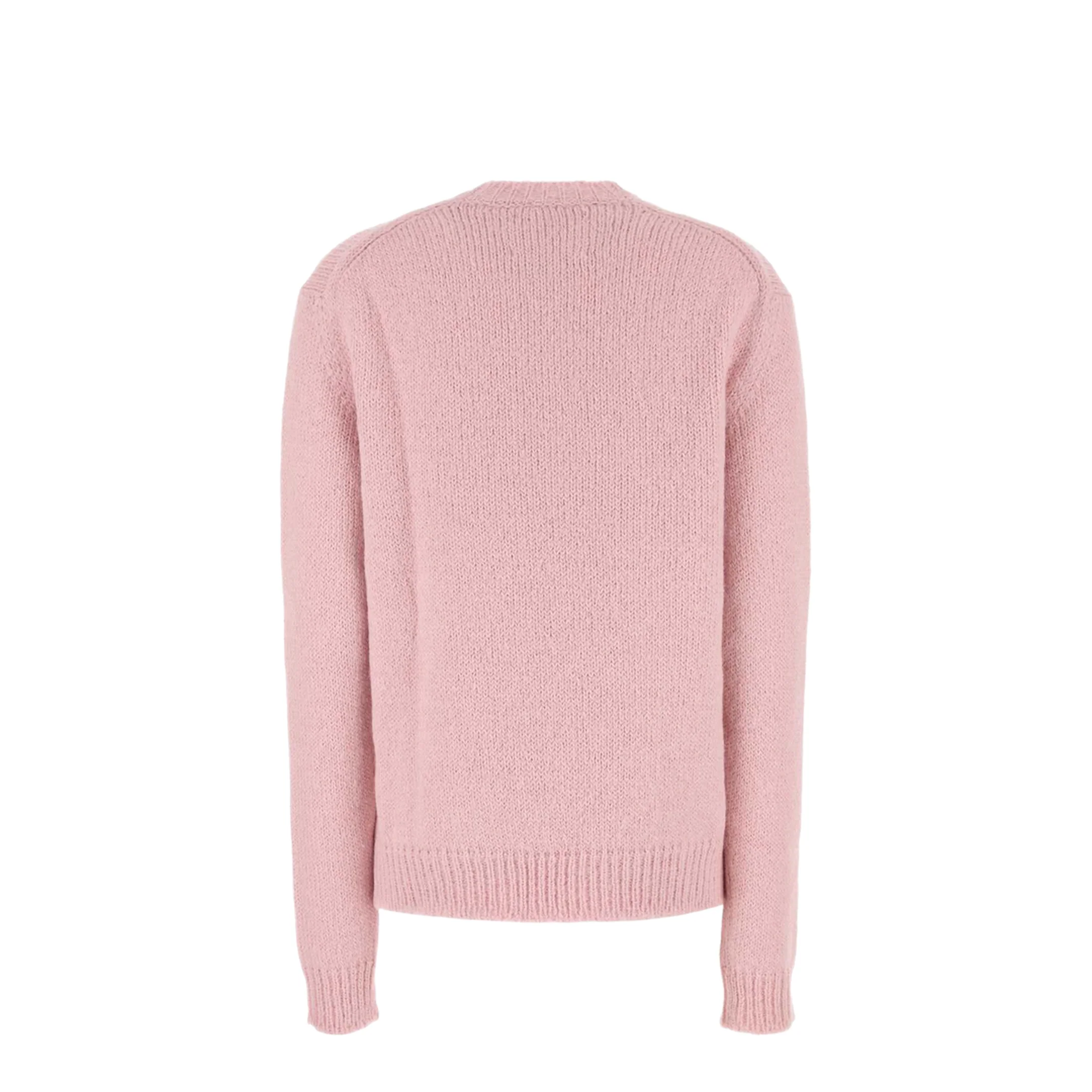 Midweight Crew-Neck Sweater Pink - Image 2