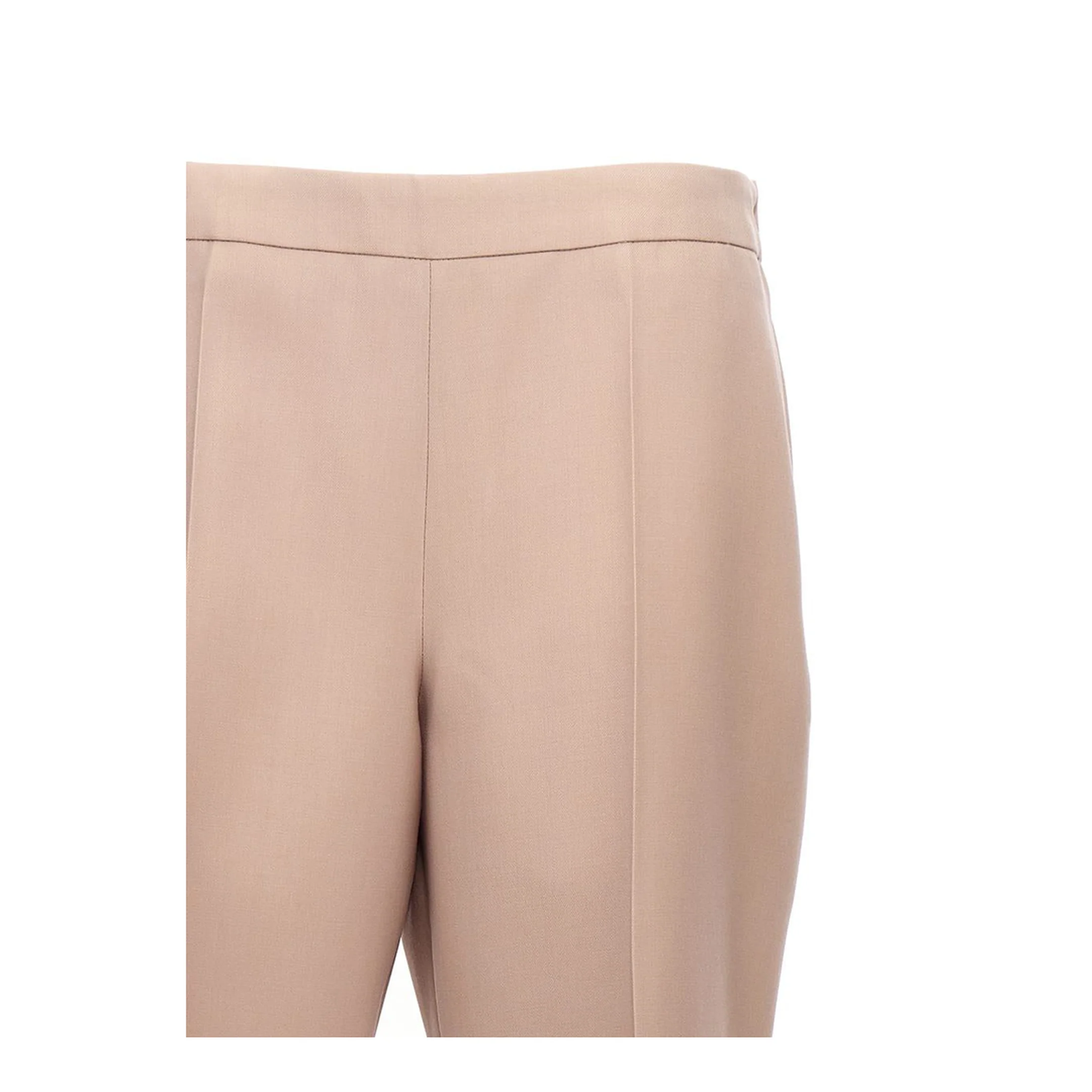 Pleat Wool Pants - Image 3
