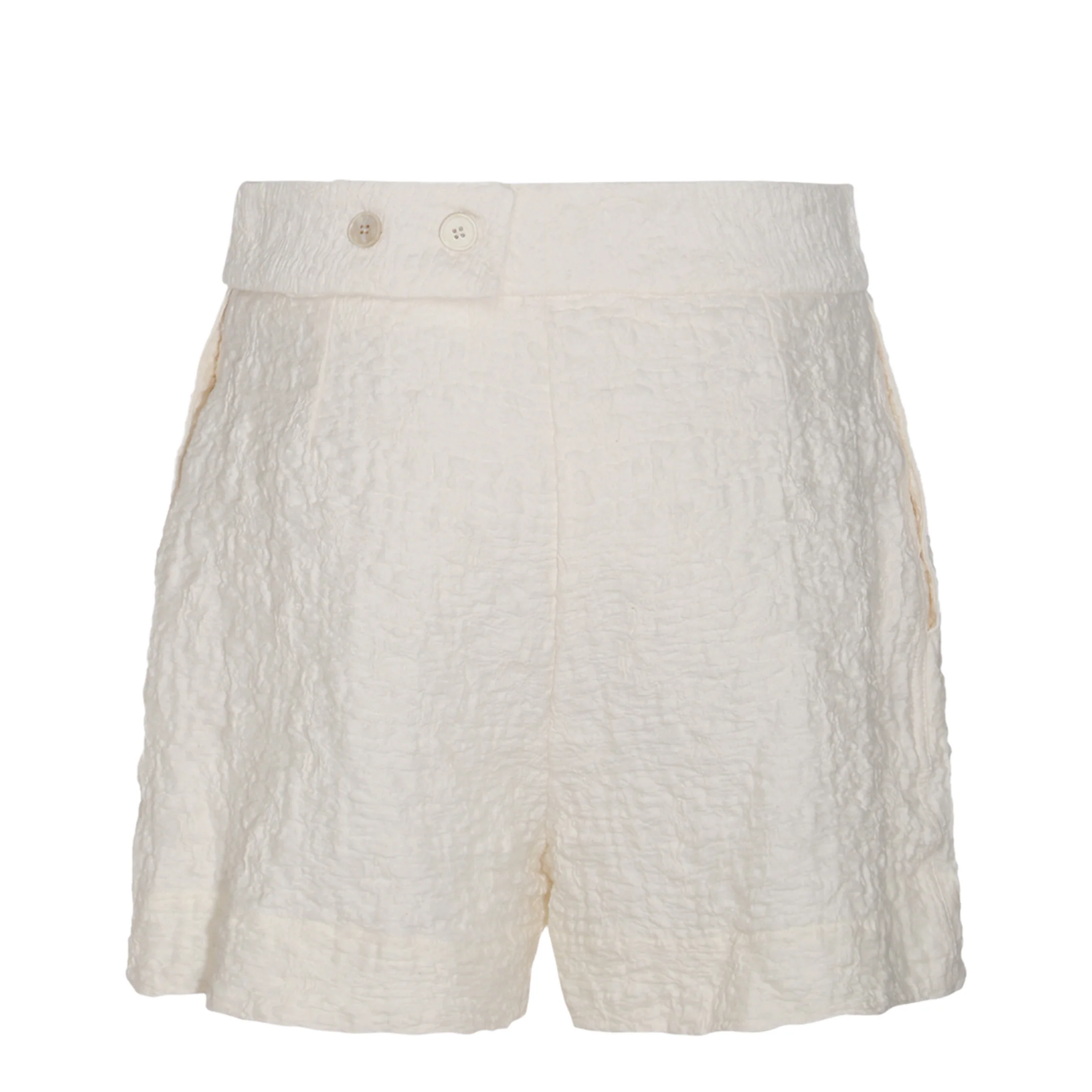 Porcelain Cotton Shorts - Image 2