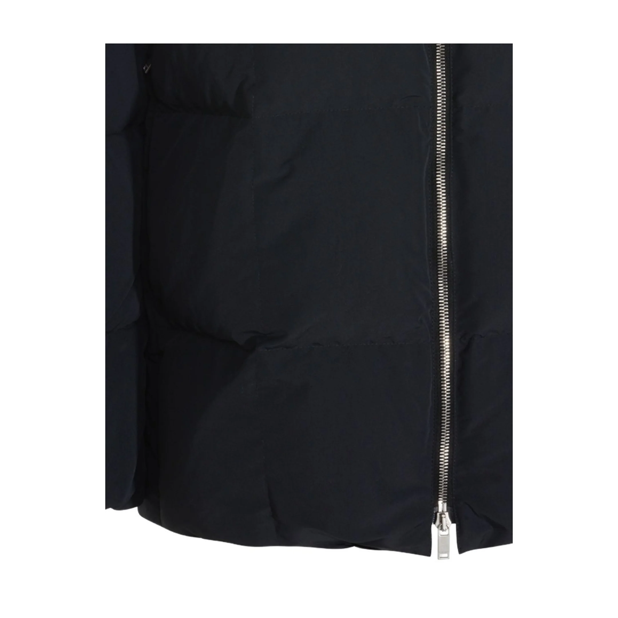 Quilted Coat Black - Image 4