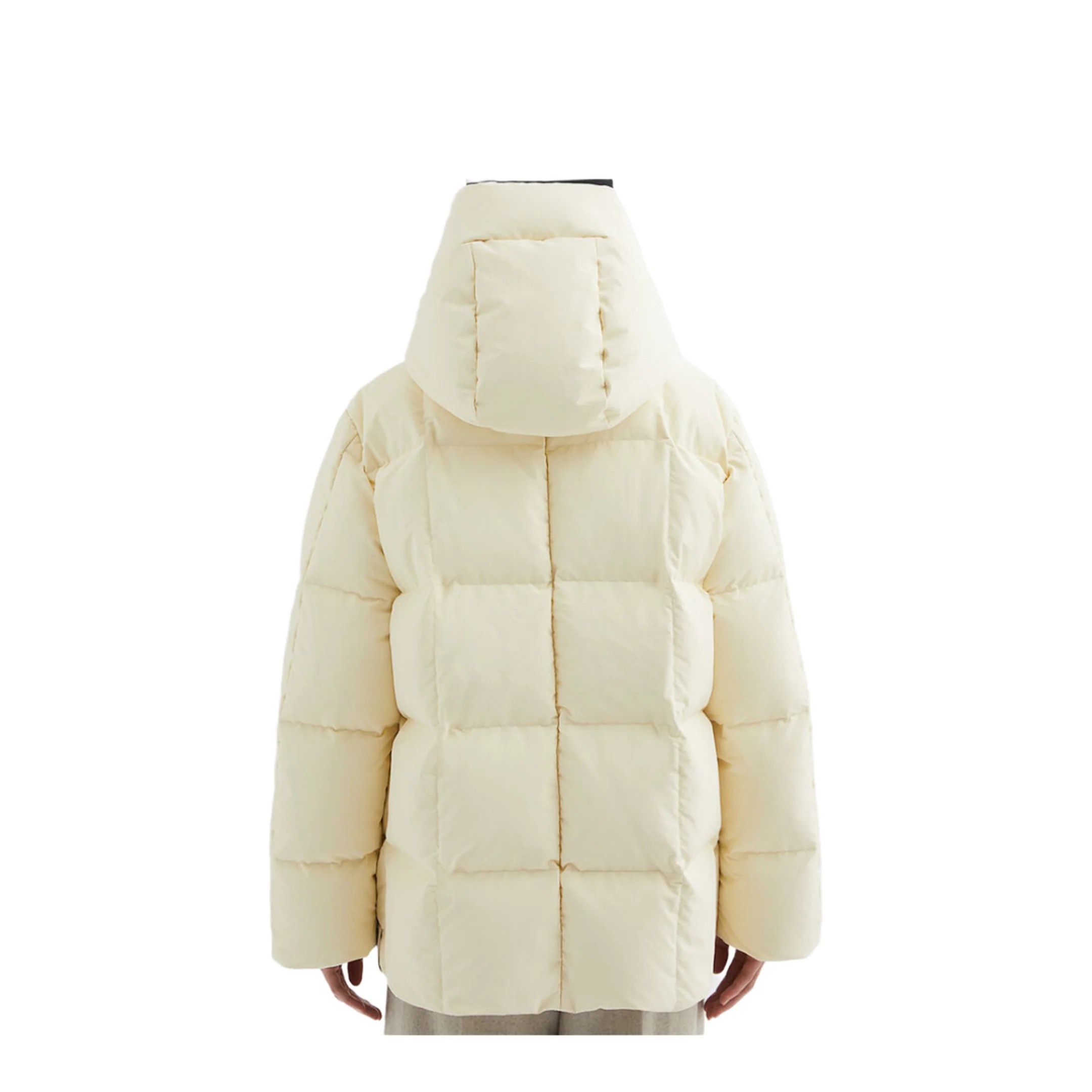Quilted Down Jacket Yelow - Image 5