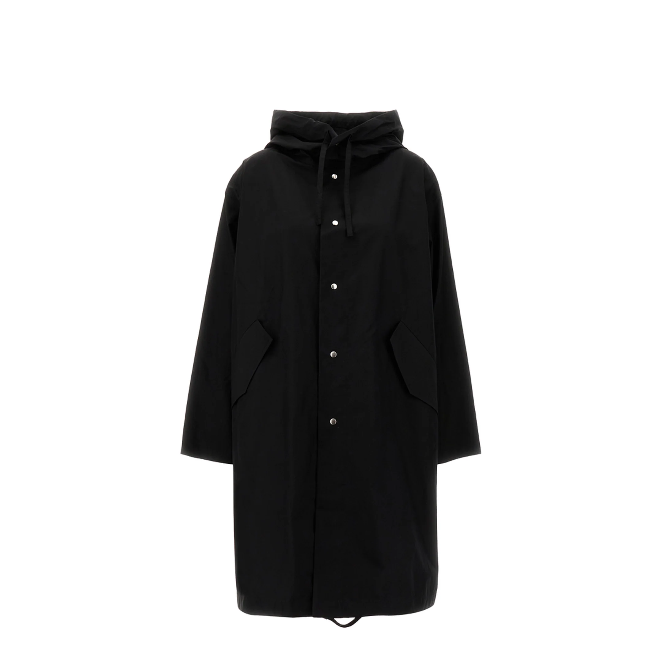 Rear Logo Parka - Black - Image 3