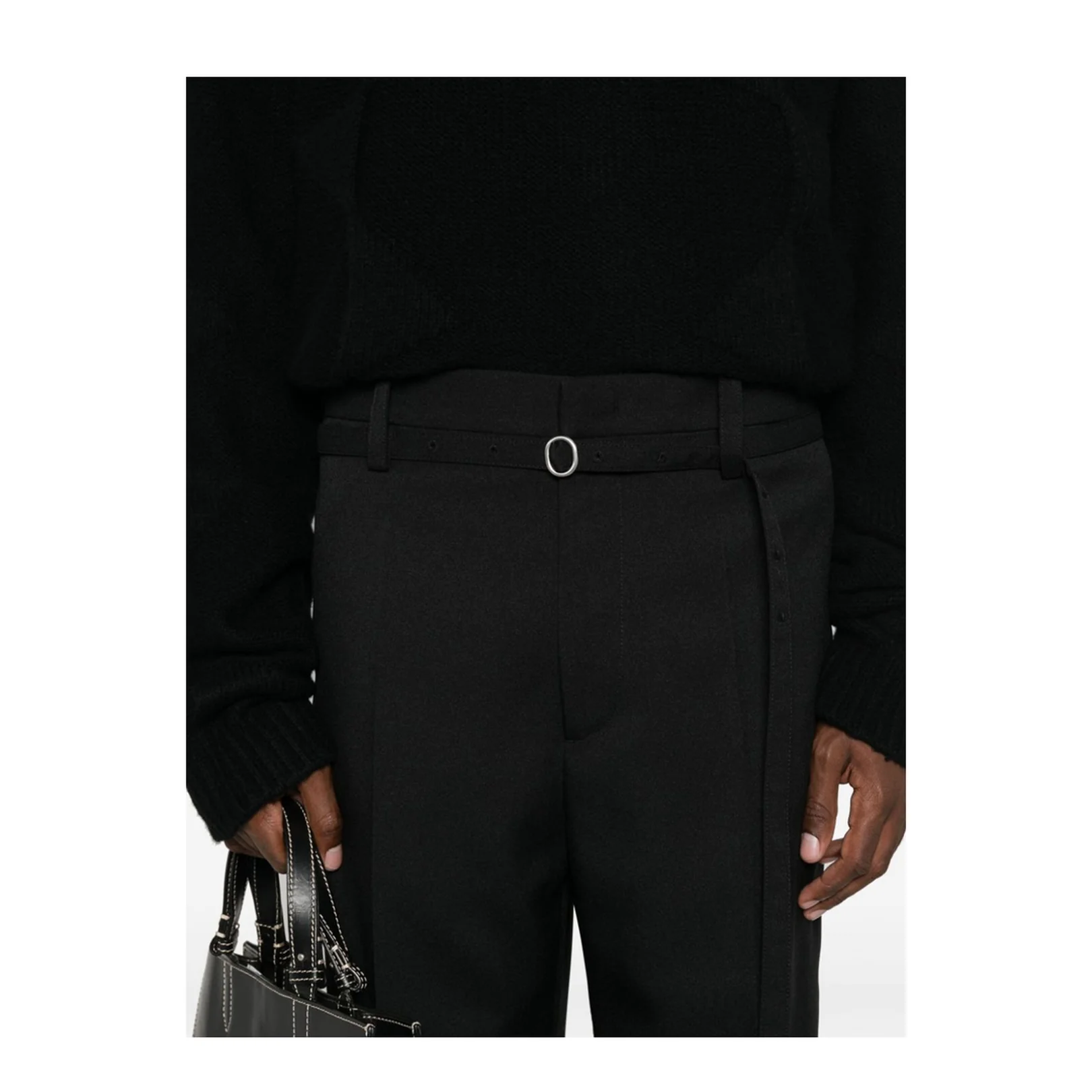Relaxed Fit Trouser - Black - Image 5