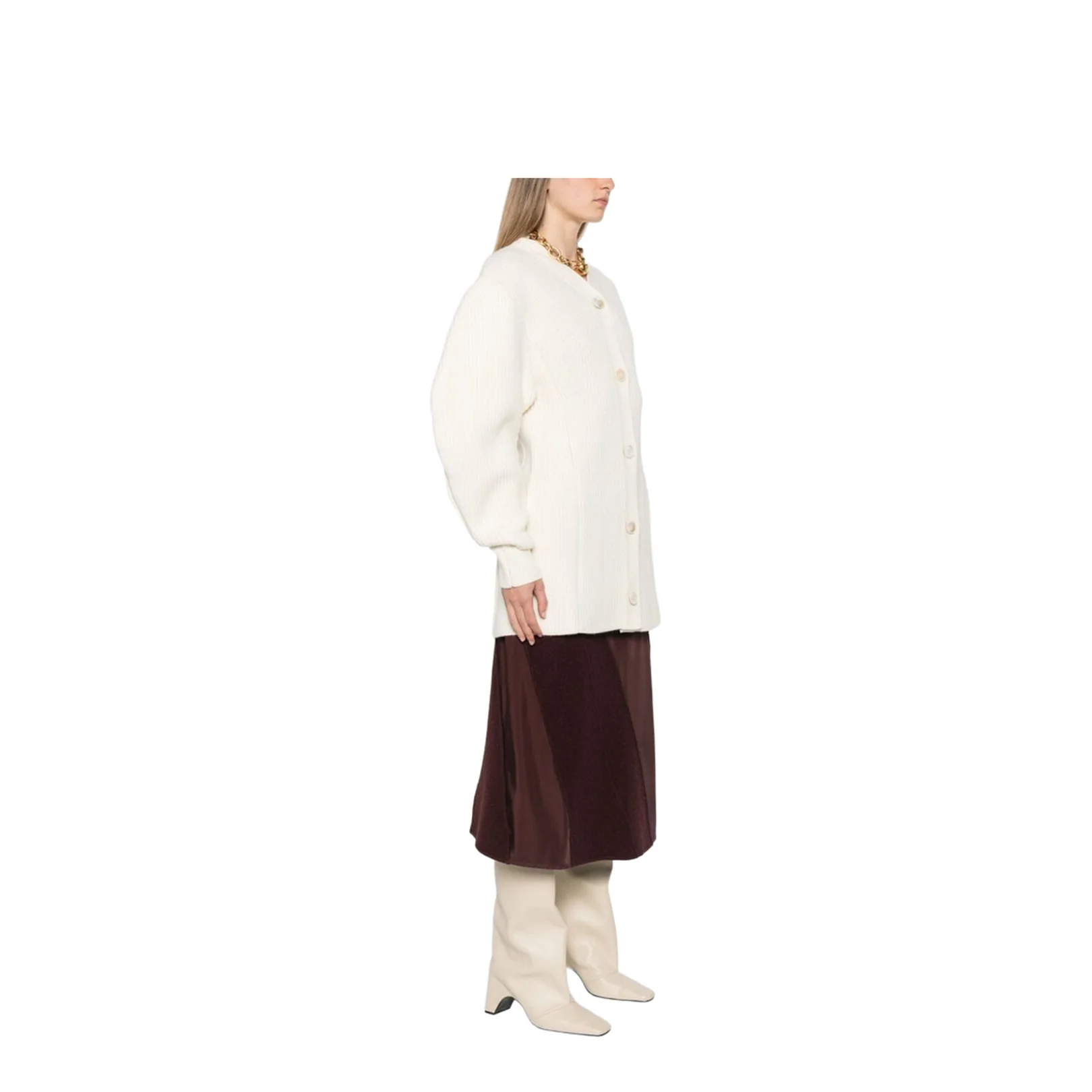 Ribbed Cardigan - Image 3