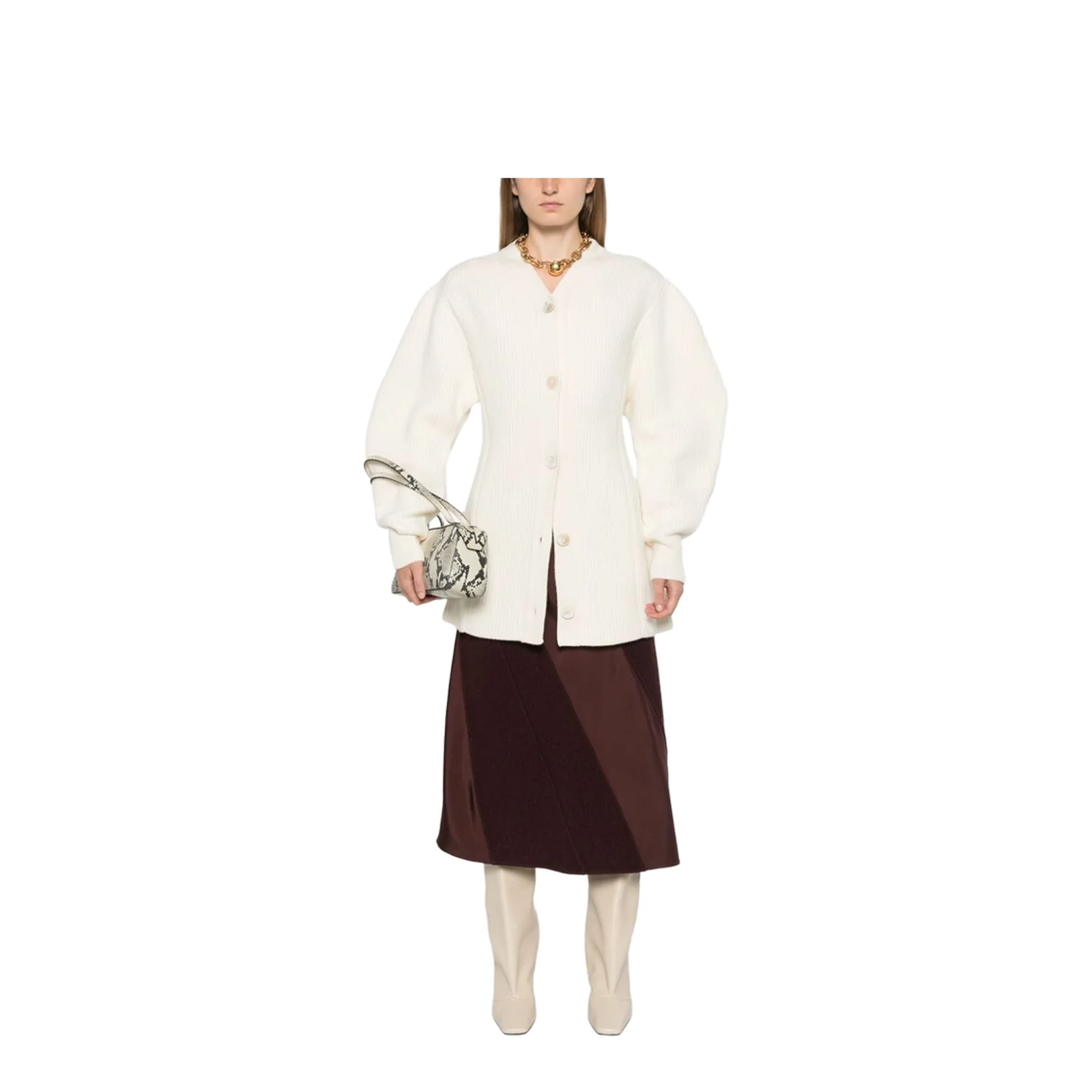 Ribbed Cardigan - Image 4