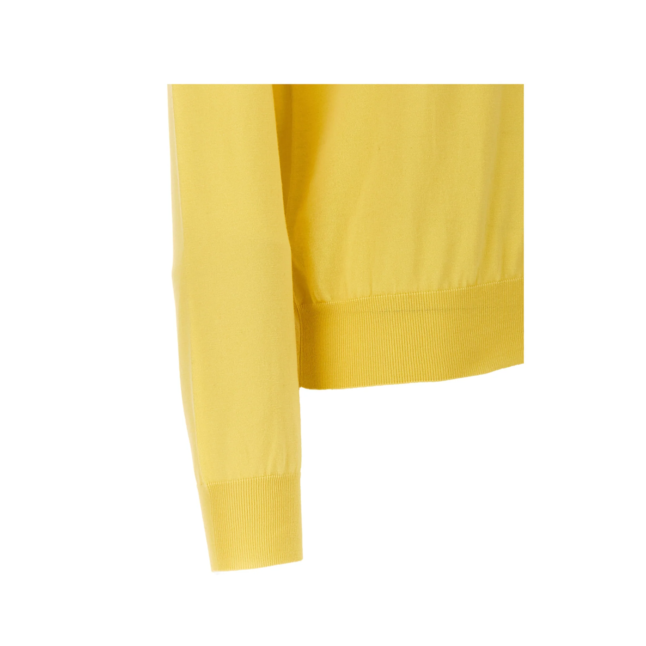Round-Neck Sweater Yellow - Image 3