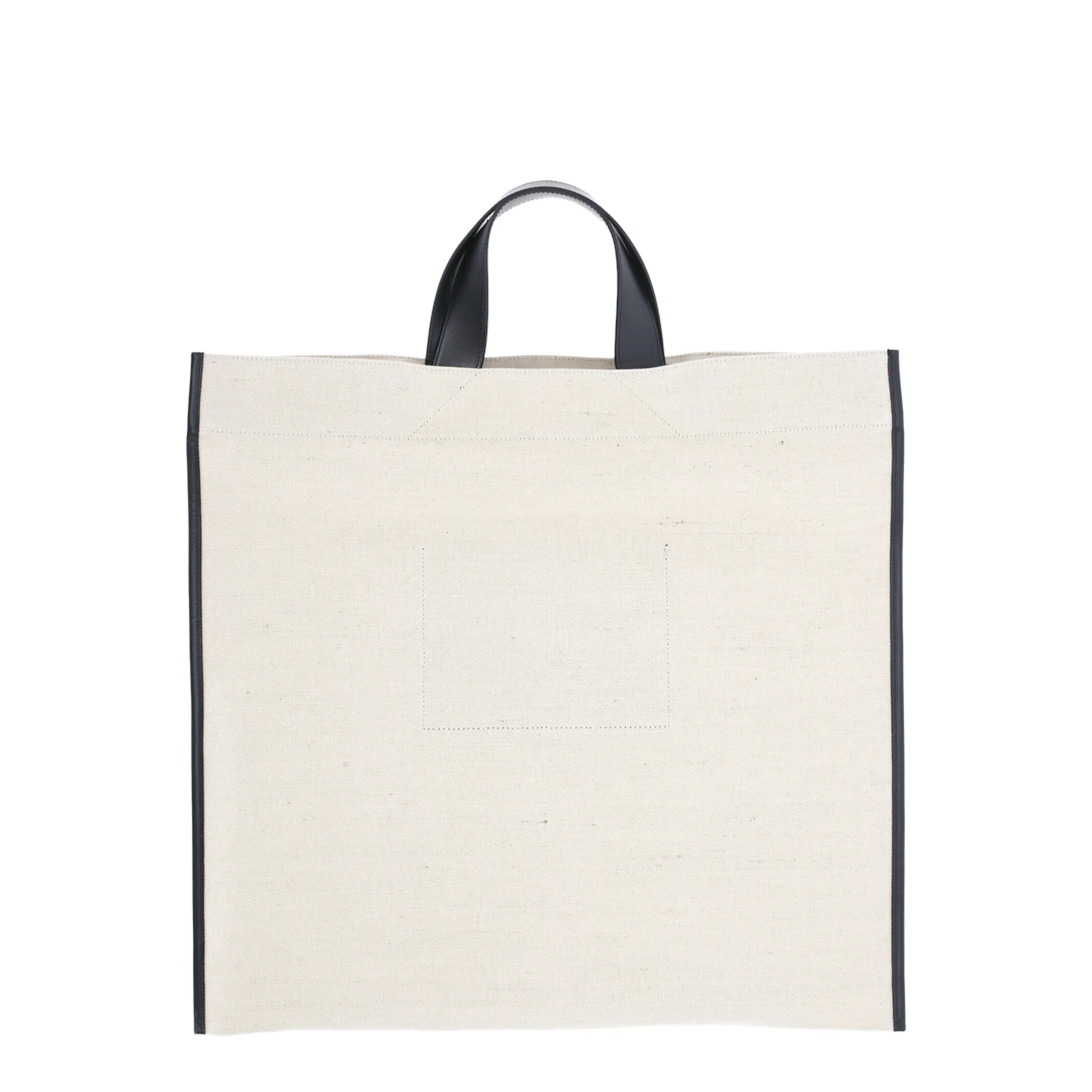 Sand Canvas Shopping Bag - Image 3