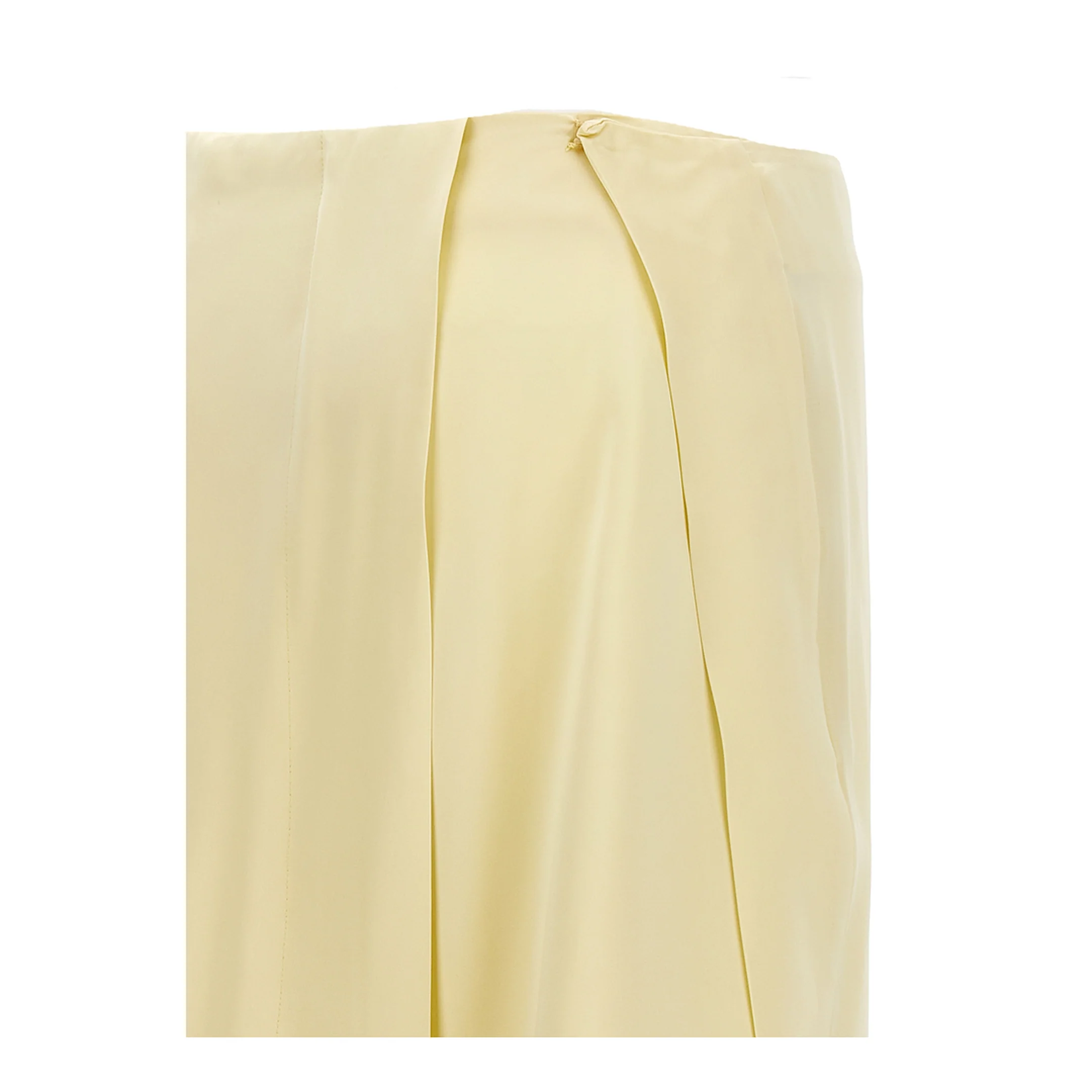 Satin Skirt with Side Slit - Image 4