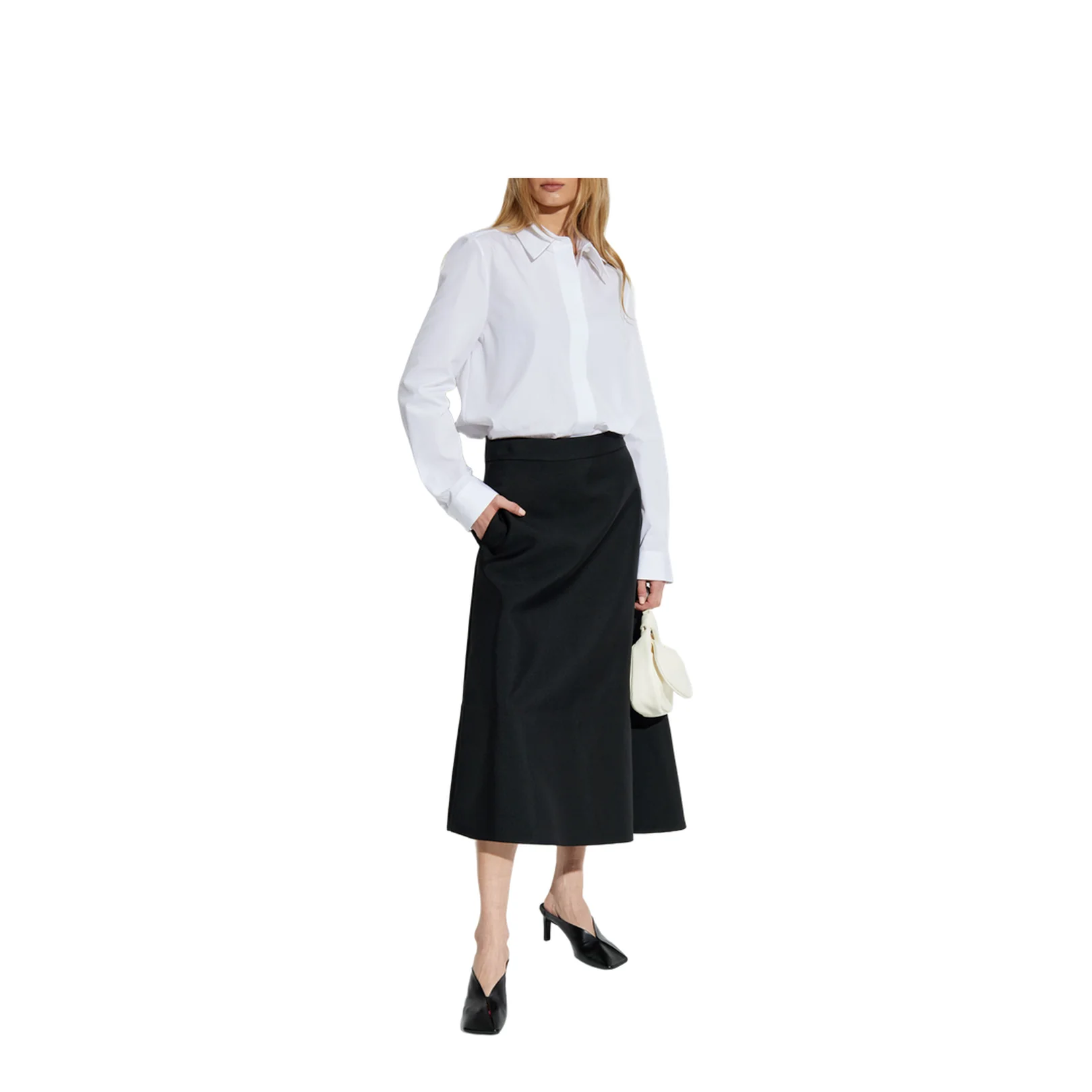 Shirt with concealed placket - Image 2