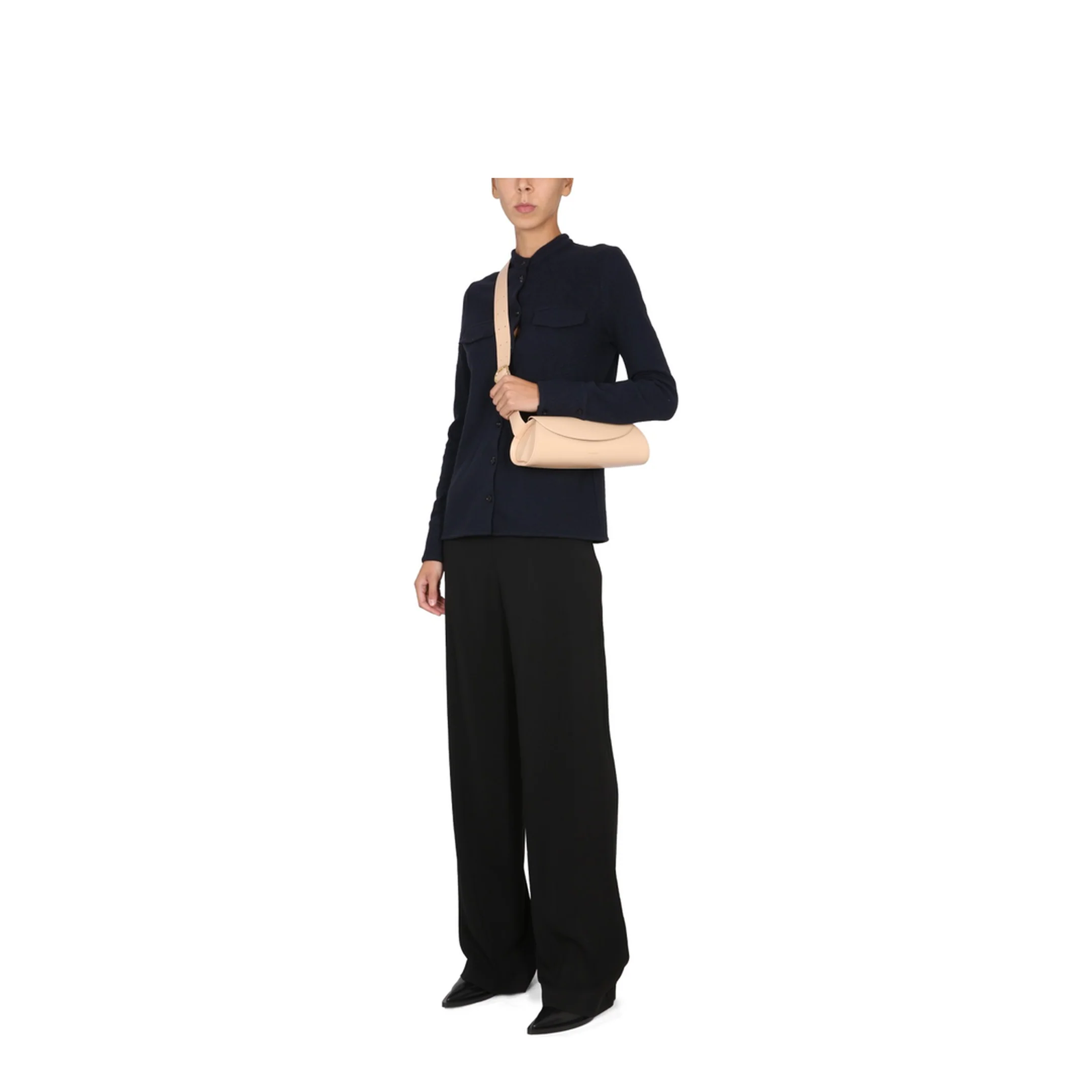 Shirt with Pockets Black Blue - Image 2
