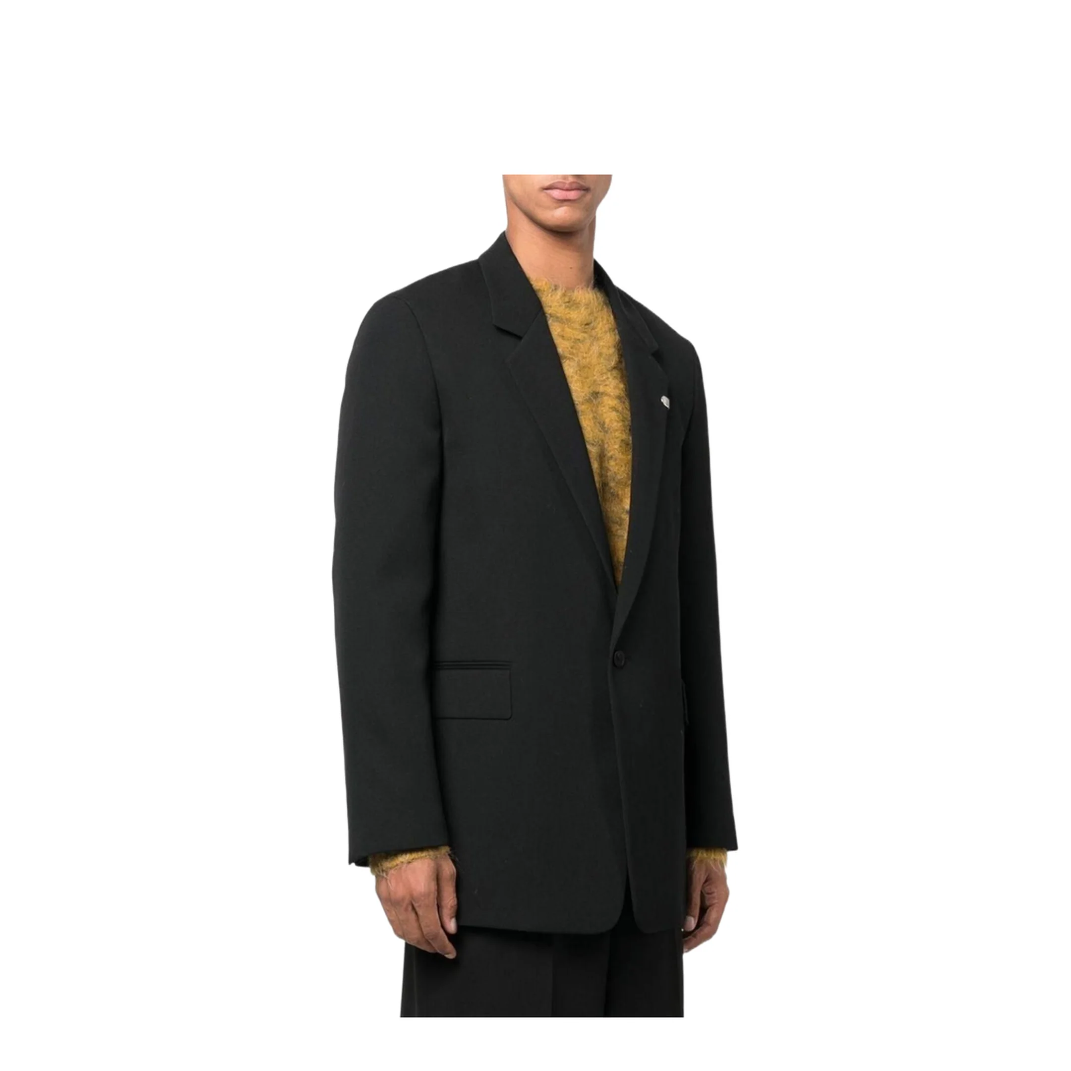 Single Breasted Blazer Black - Image 3