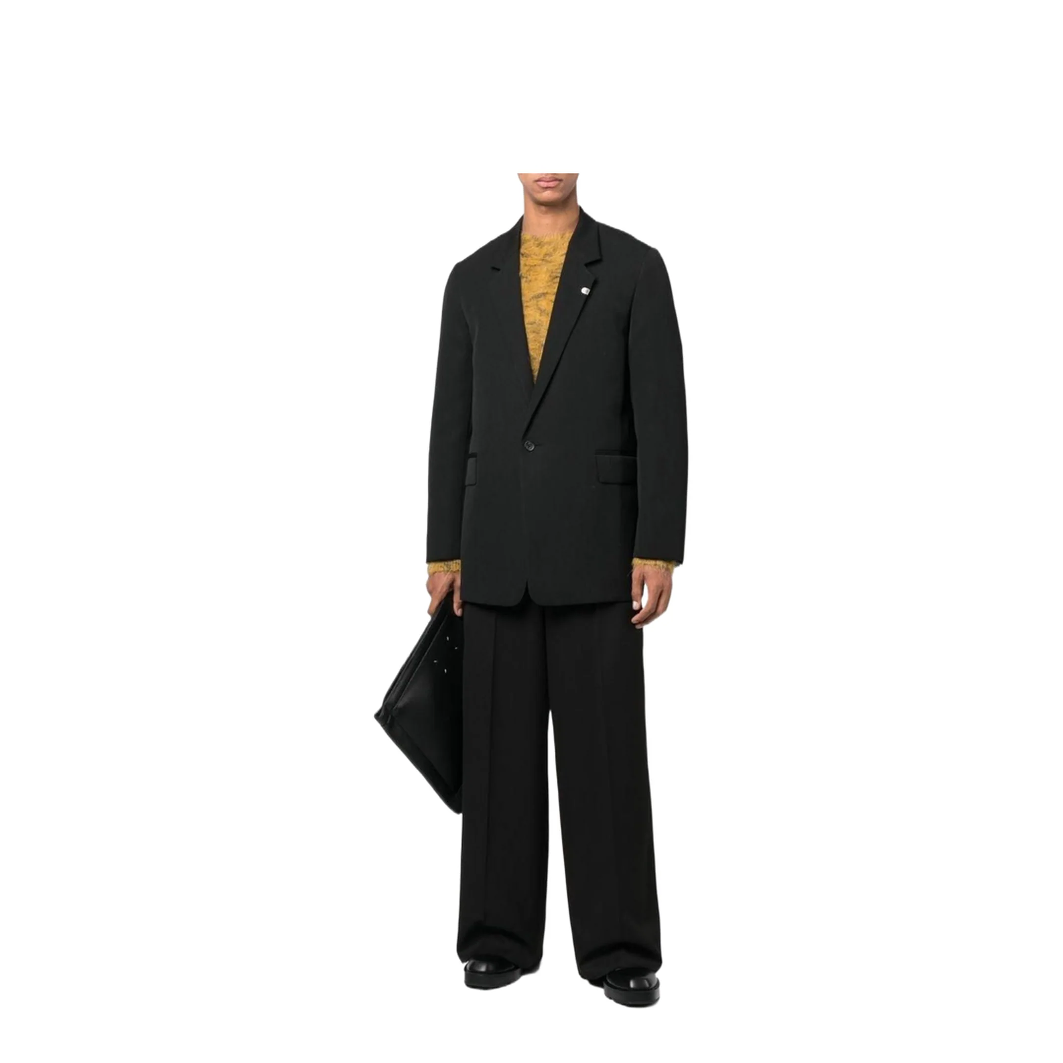 Single Breasted Blazer Black - Image 4