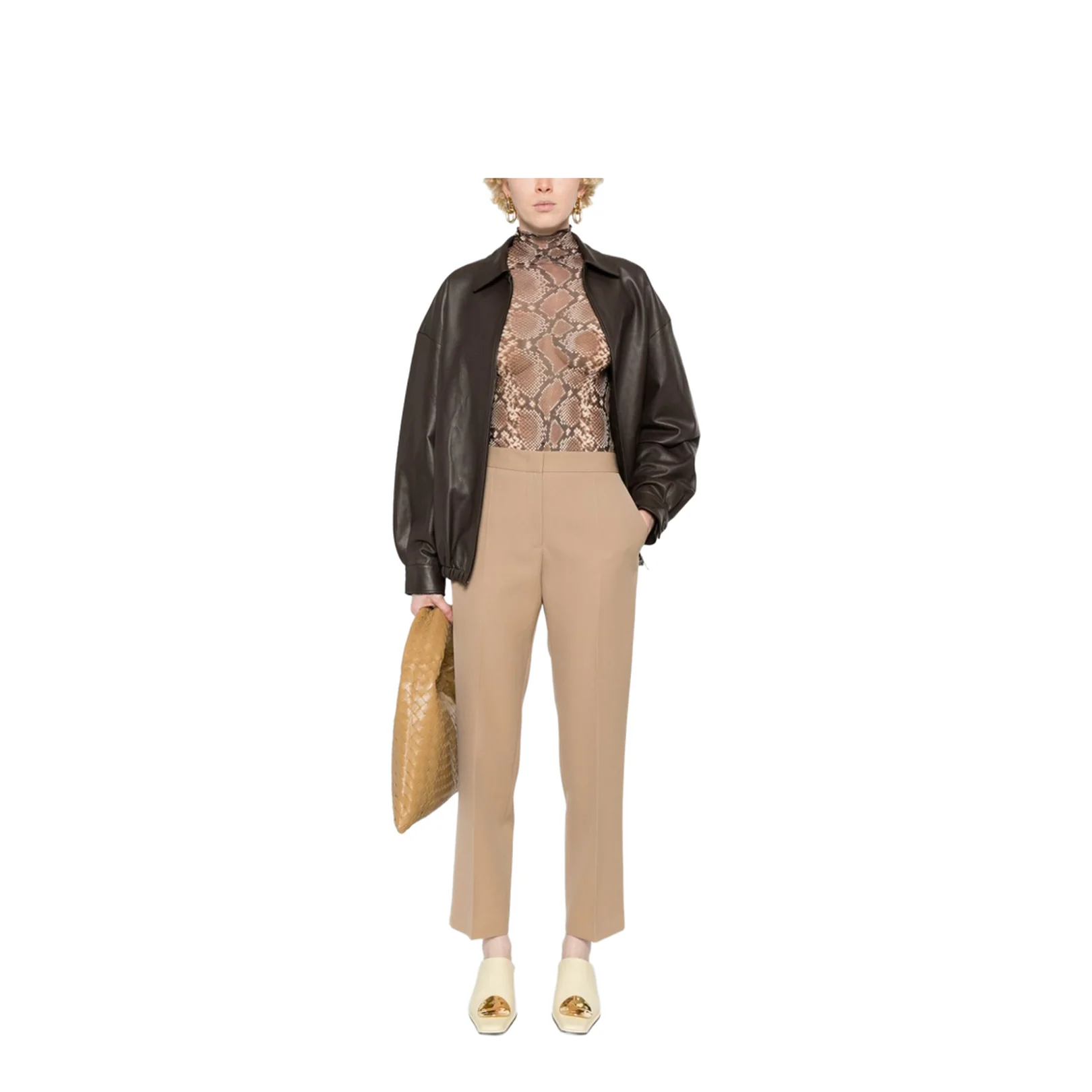 Slightly Cropped Tailored Pant - Image 5