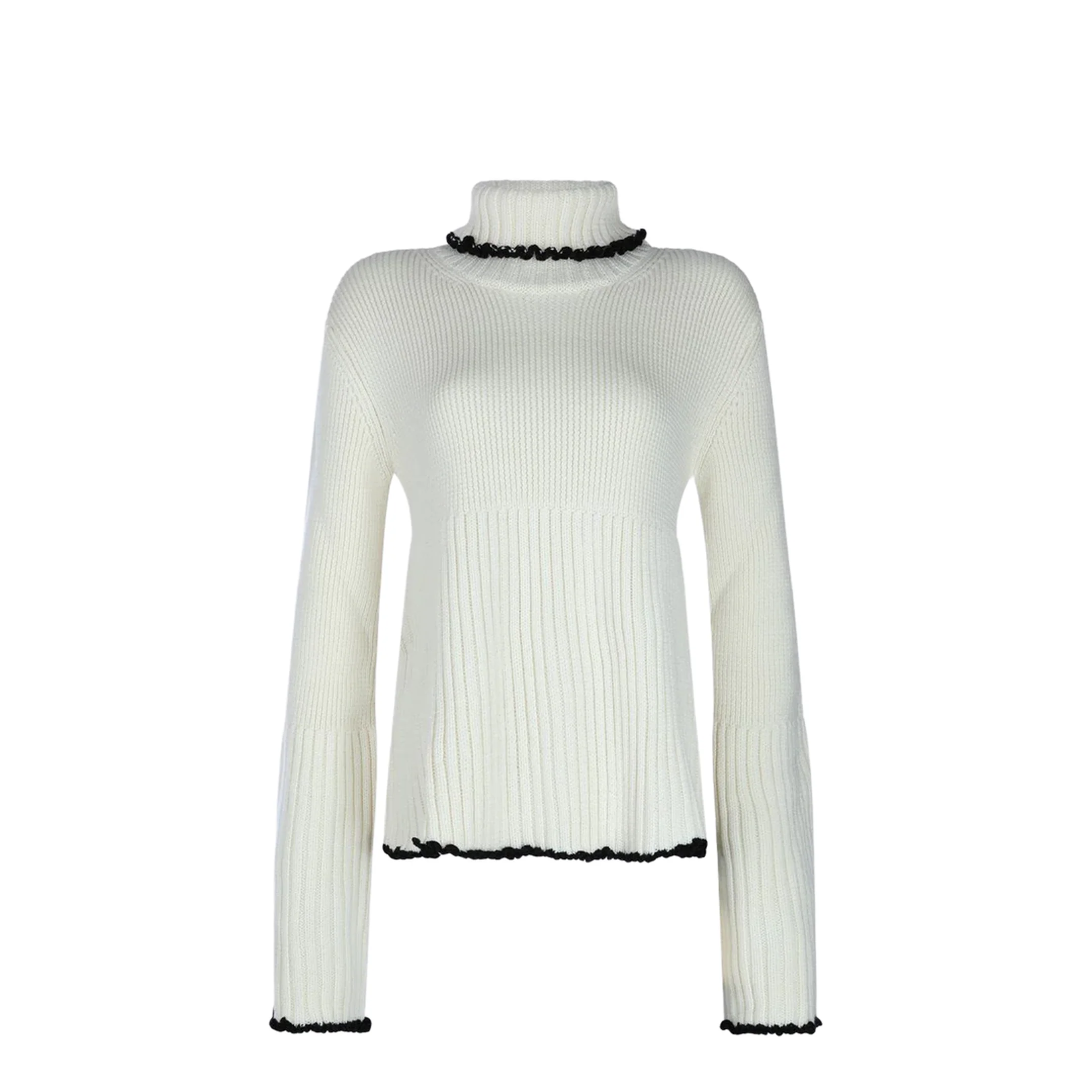 Sweater Wool Blend Ivory - Image 2