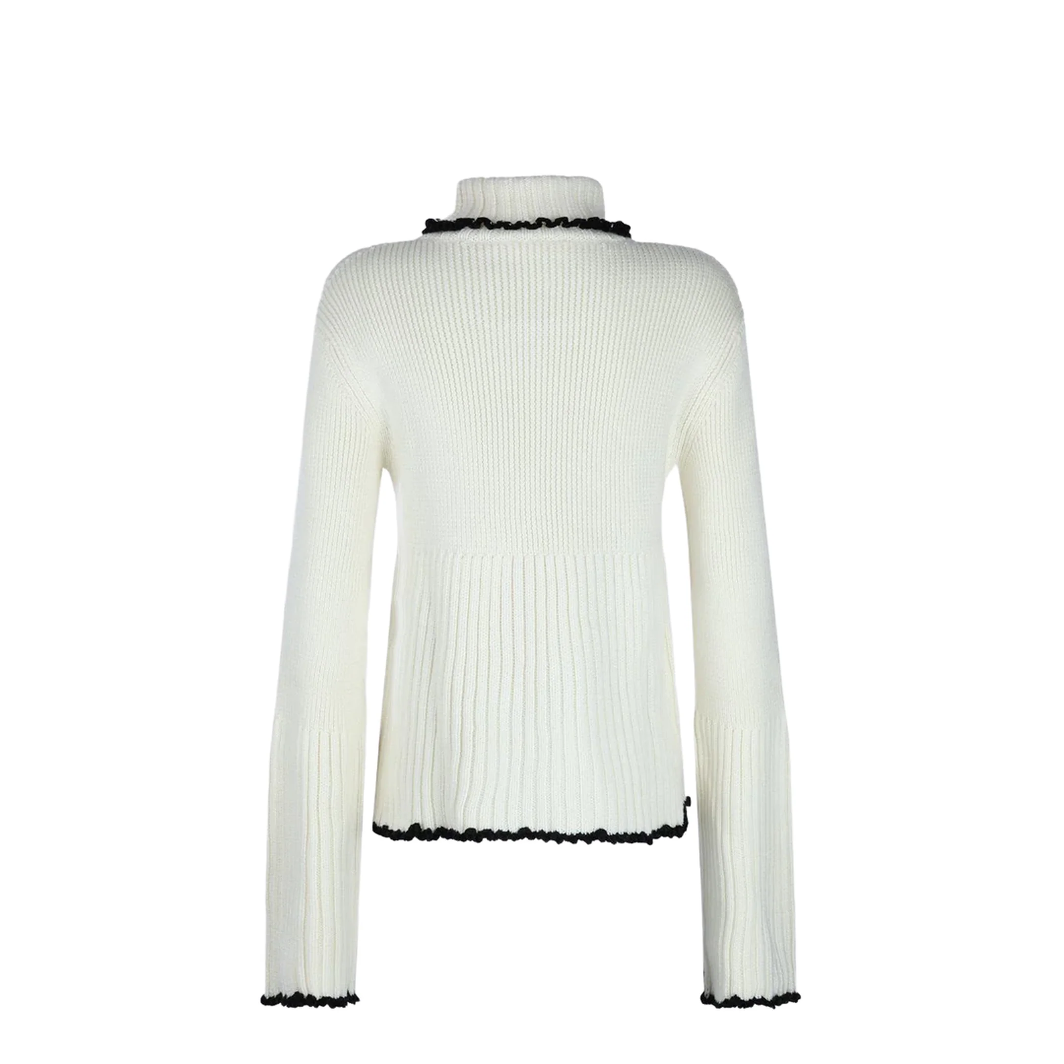 Sweater Wool Blend Ivory - Image 3