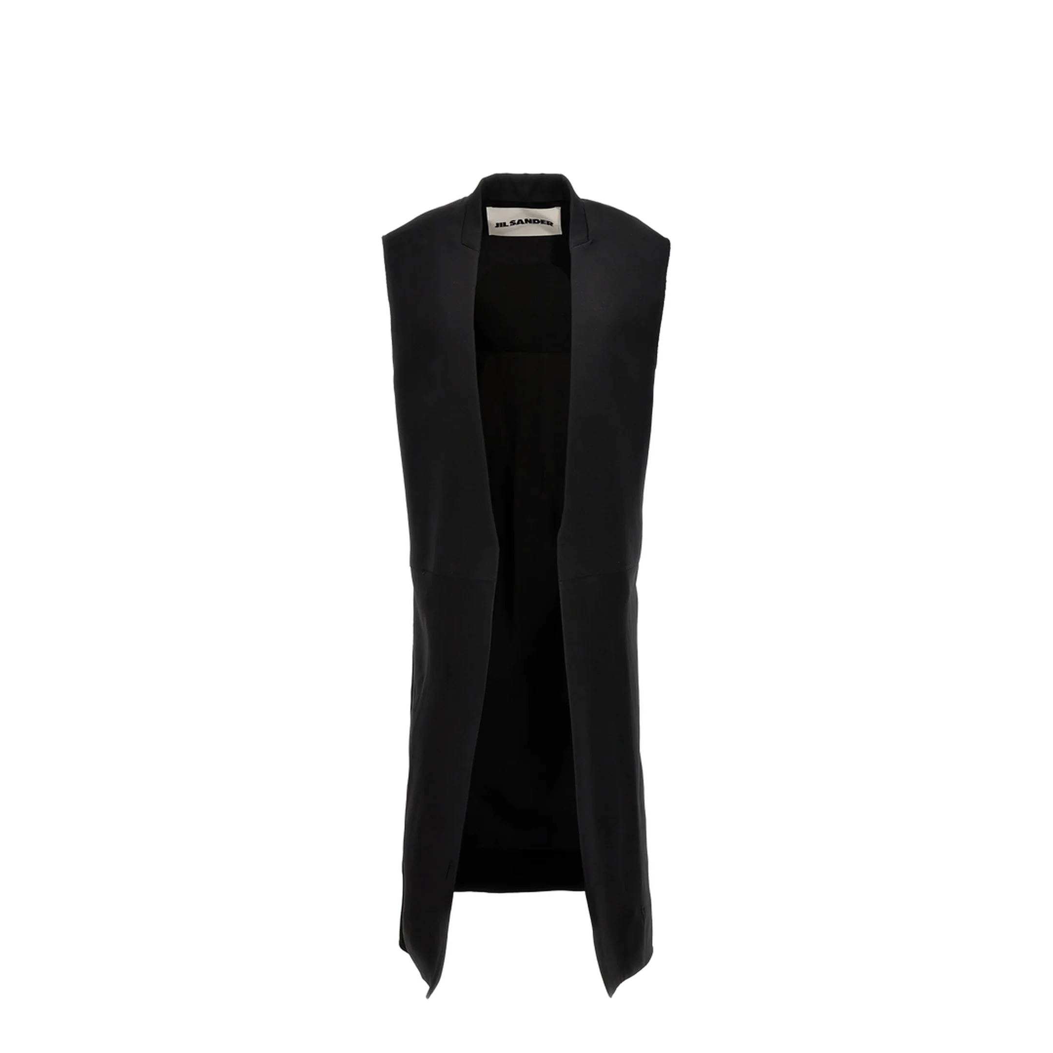 Two-material long vest - Image 5