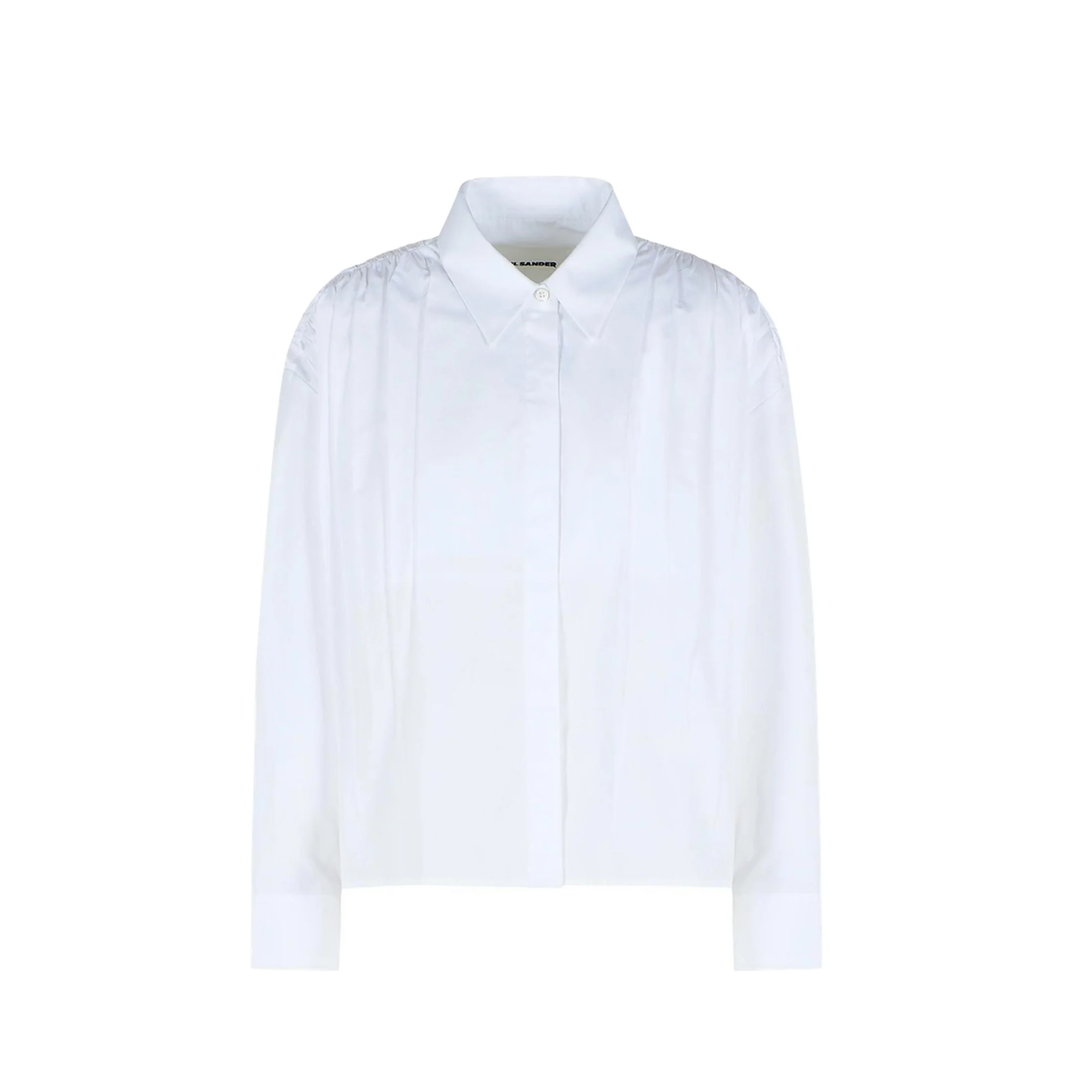 Women's White Cotton Shirt - Image 2
