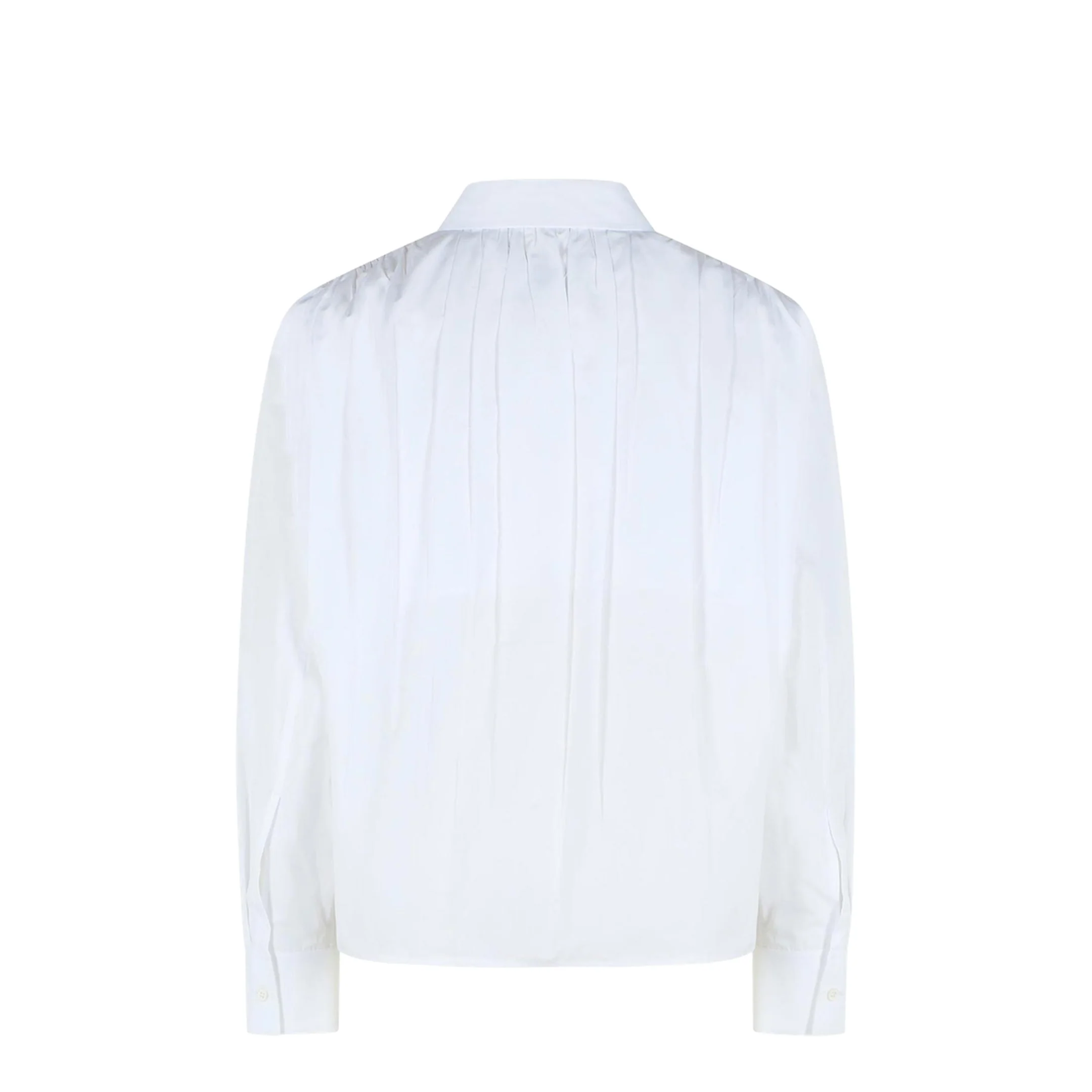 Women's White Cotton Shirt - Image 3