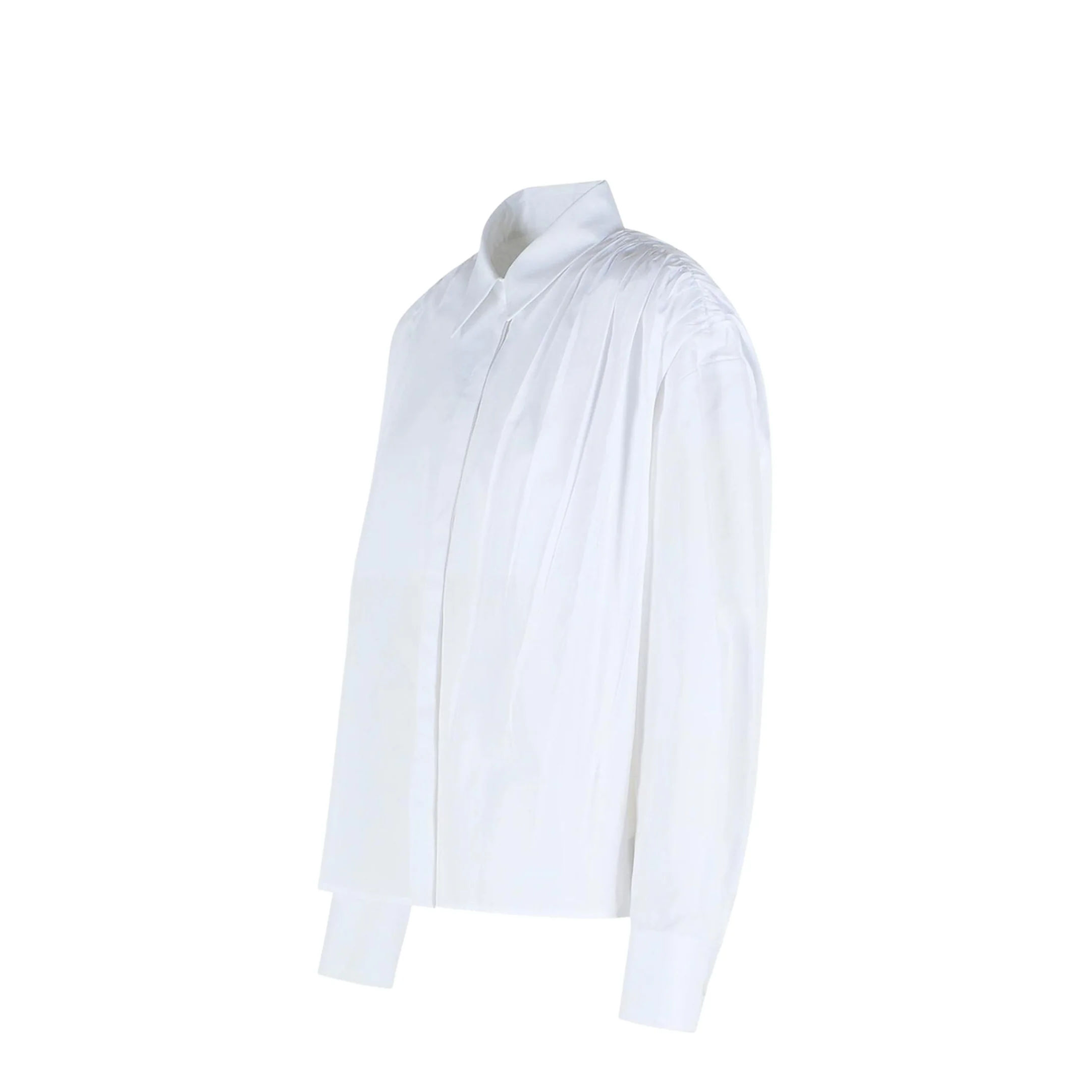 Women's White Cotton Shirt - Image 4