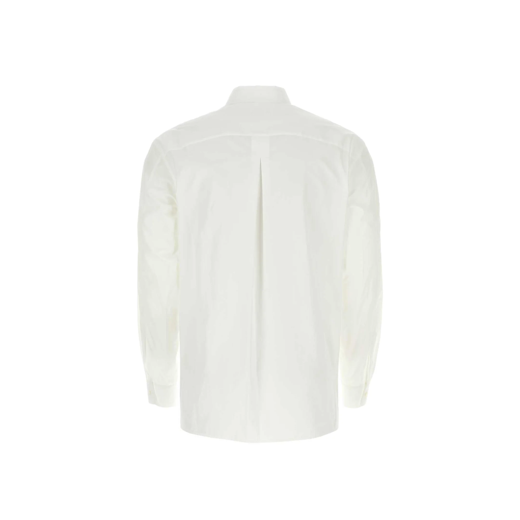 White Poplin Shirt - Image 4
