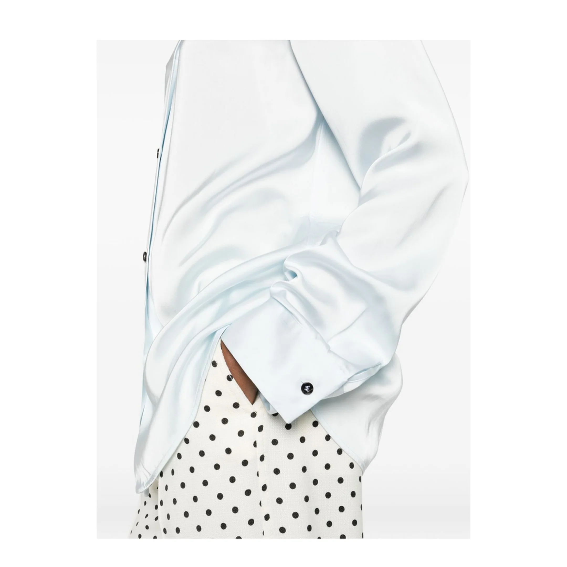 Women's Long Sleeve Shirt White - Image 5