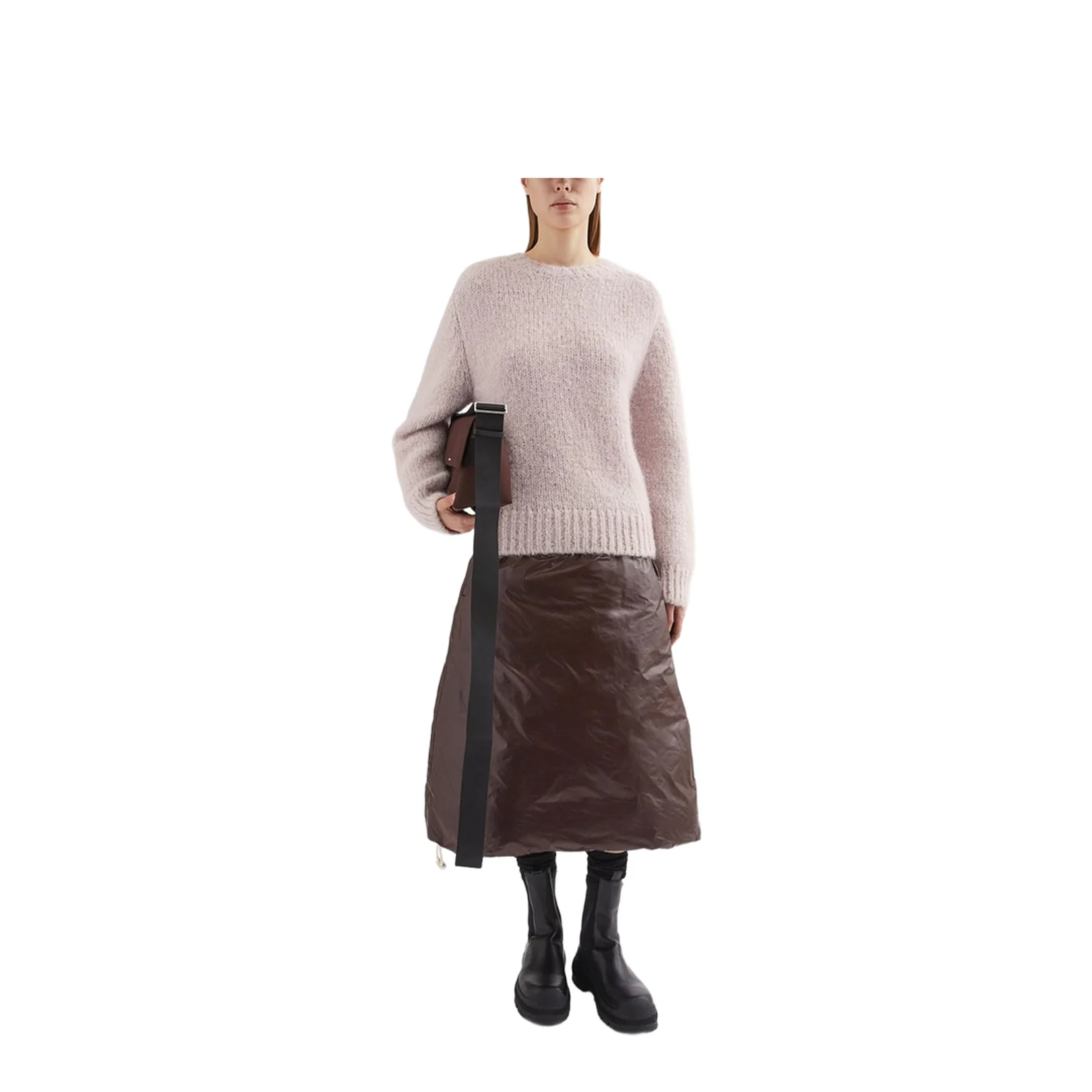 Wool Blend Crew-Neck Sweater - Image 4