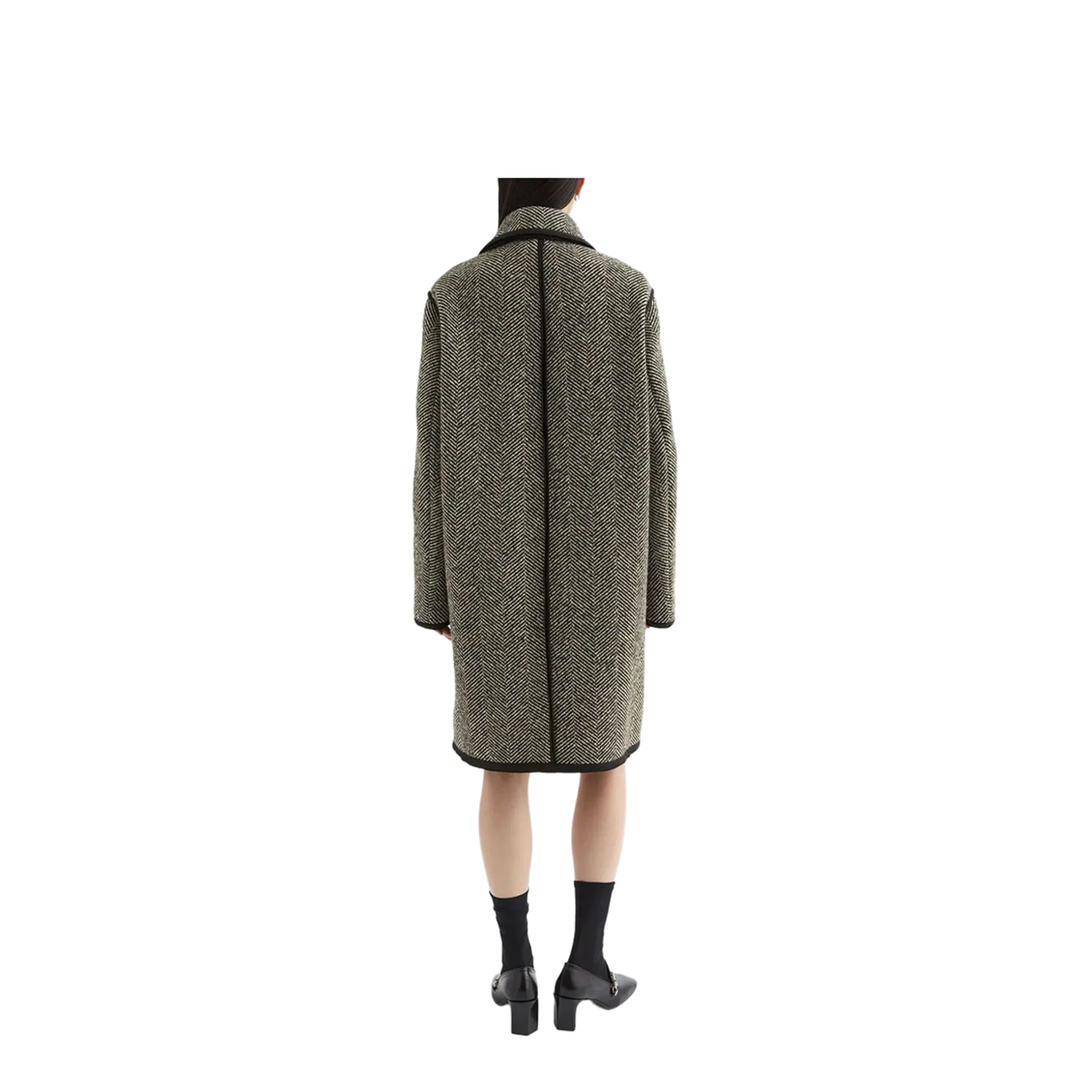Wool Tweed Coat - Image 4