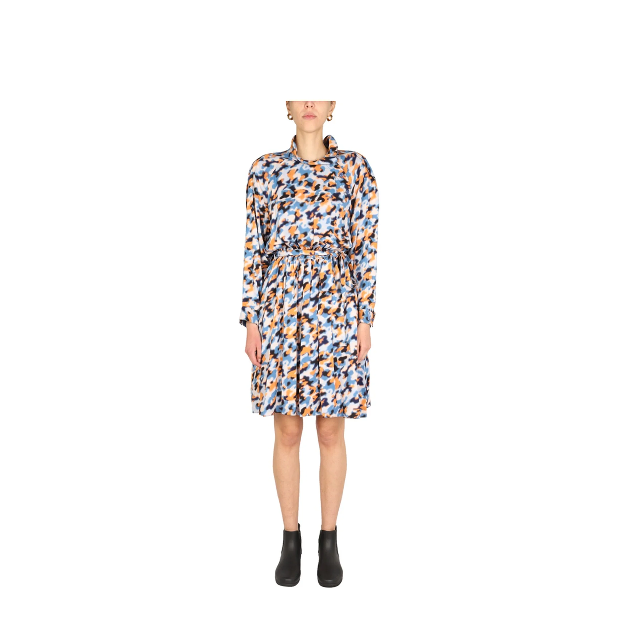 Blurred Flowers Dress