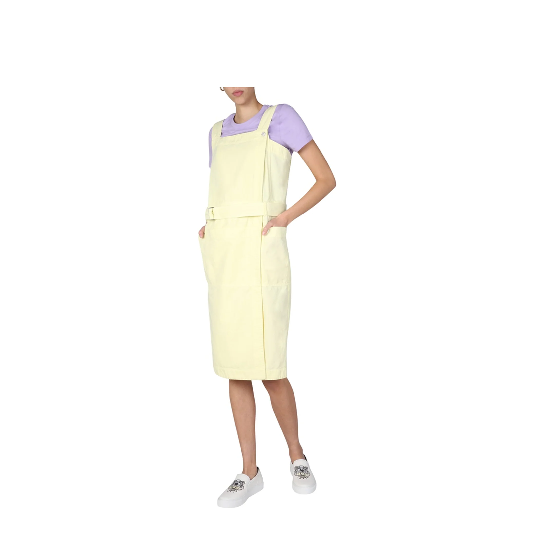 Denim Midi Dress - Image 2