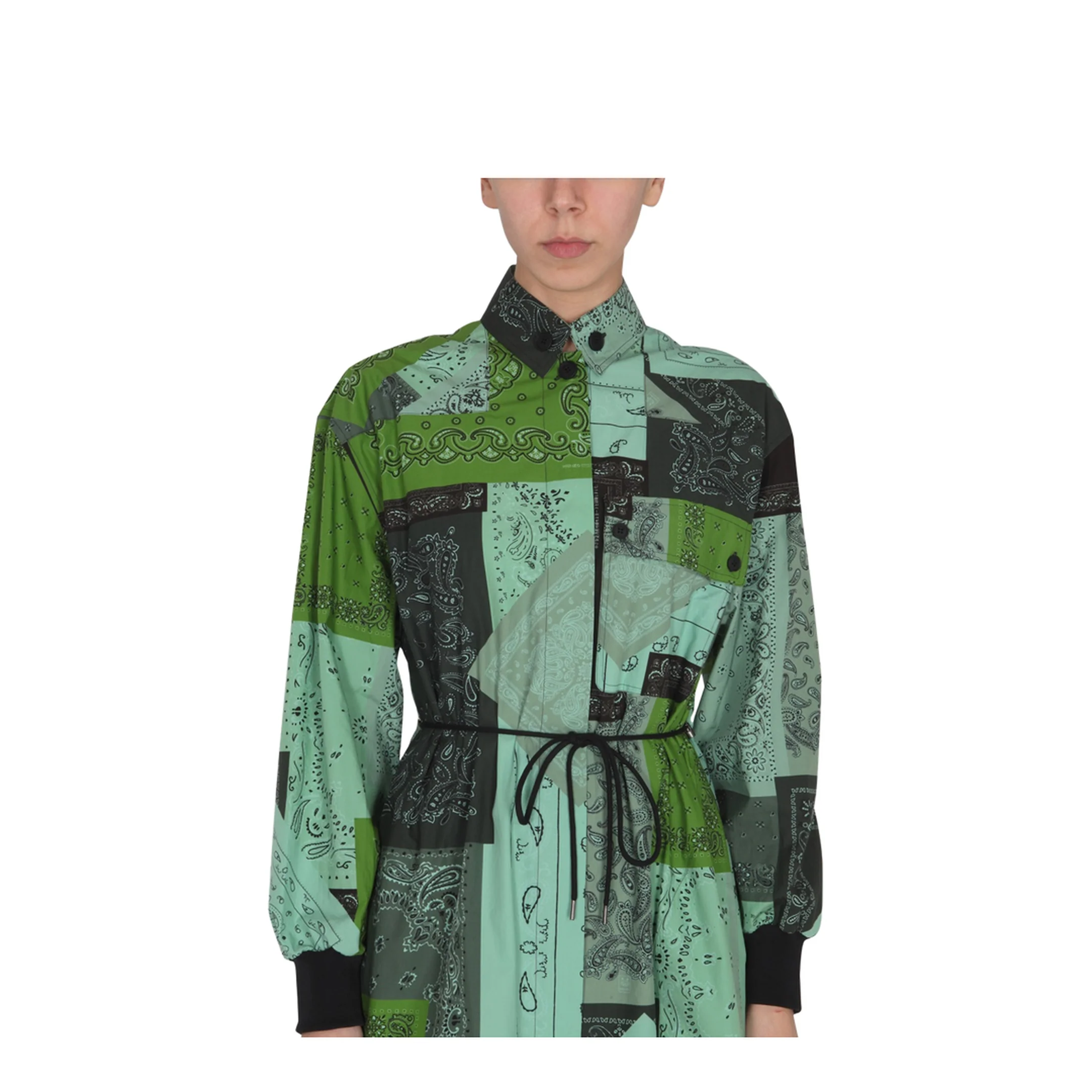 Dress with Paisley Pattern - Image 4