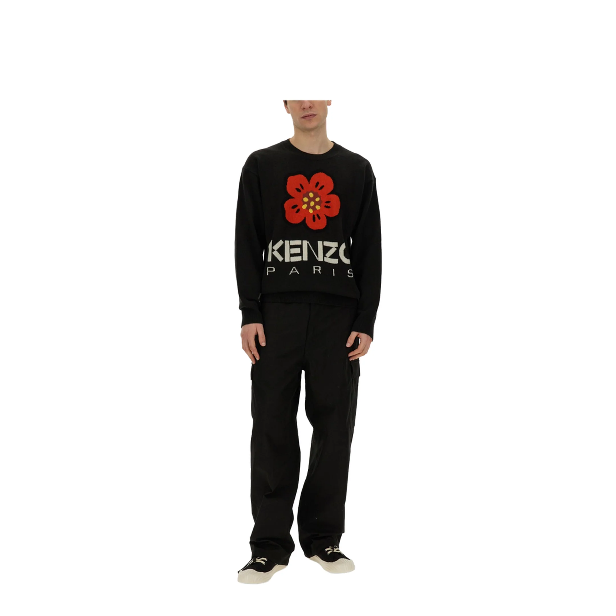 Jersey with Embroidery Boke Flower - Image 2