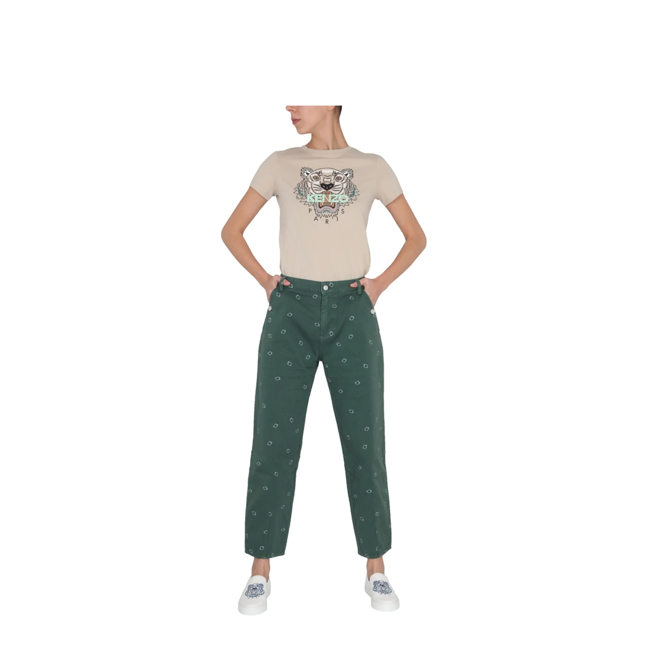 Pants with Paisley Pattern - Image 2