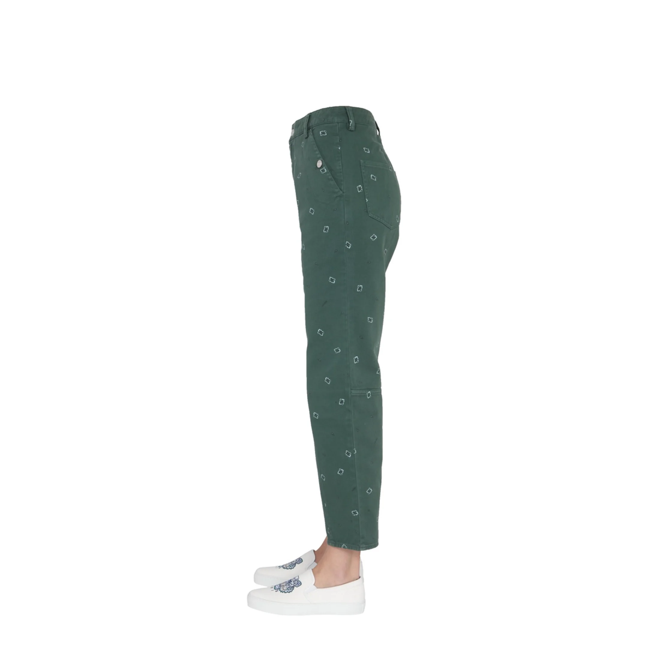 Pants with Paisley Pattern - Image 3