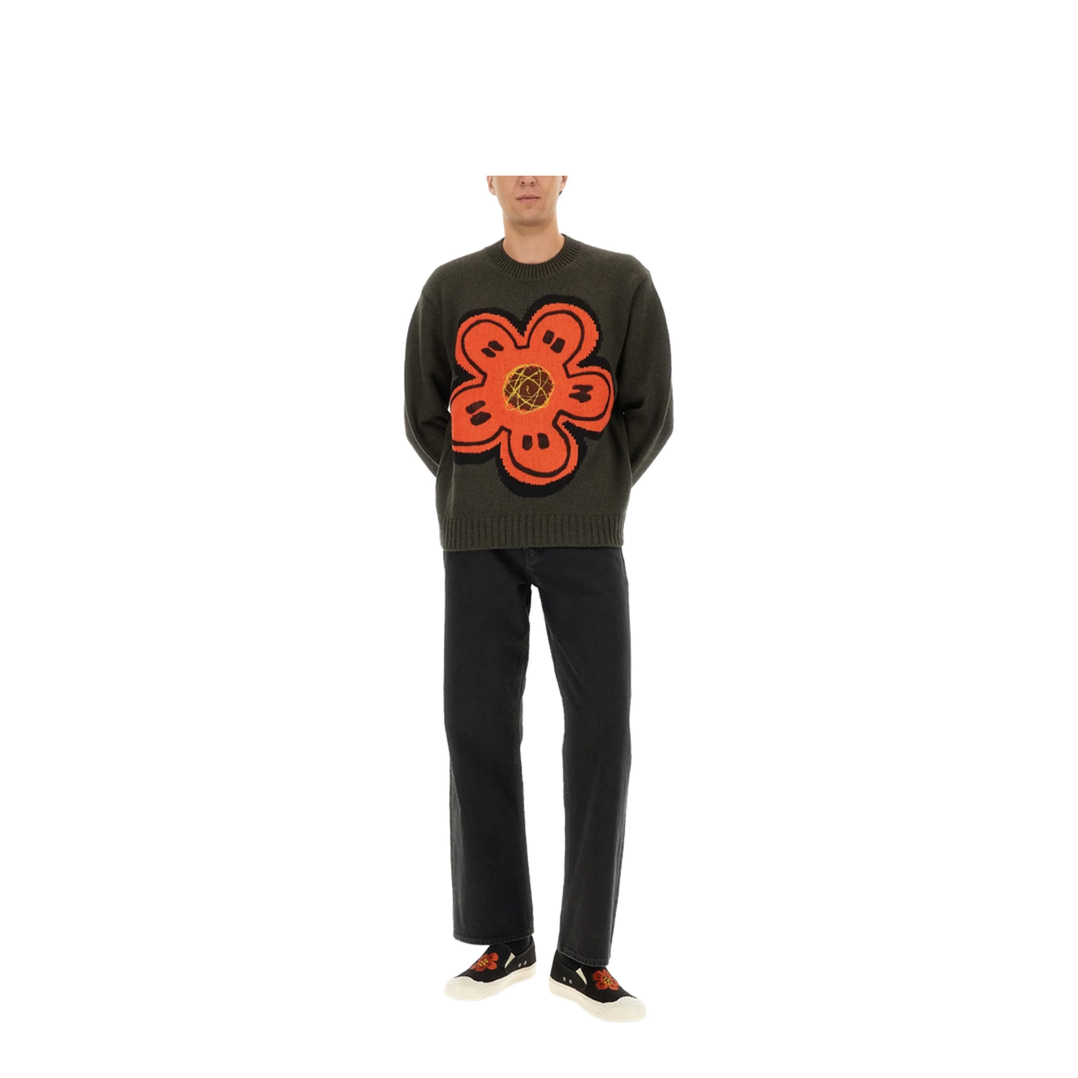 Sweater with Boke Flower - Image 2