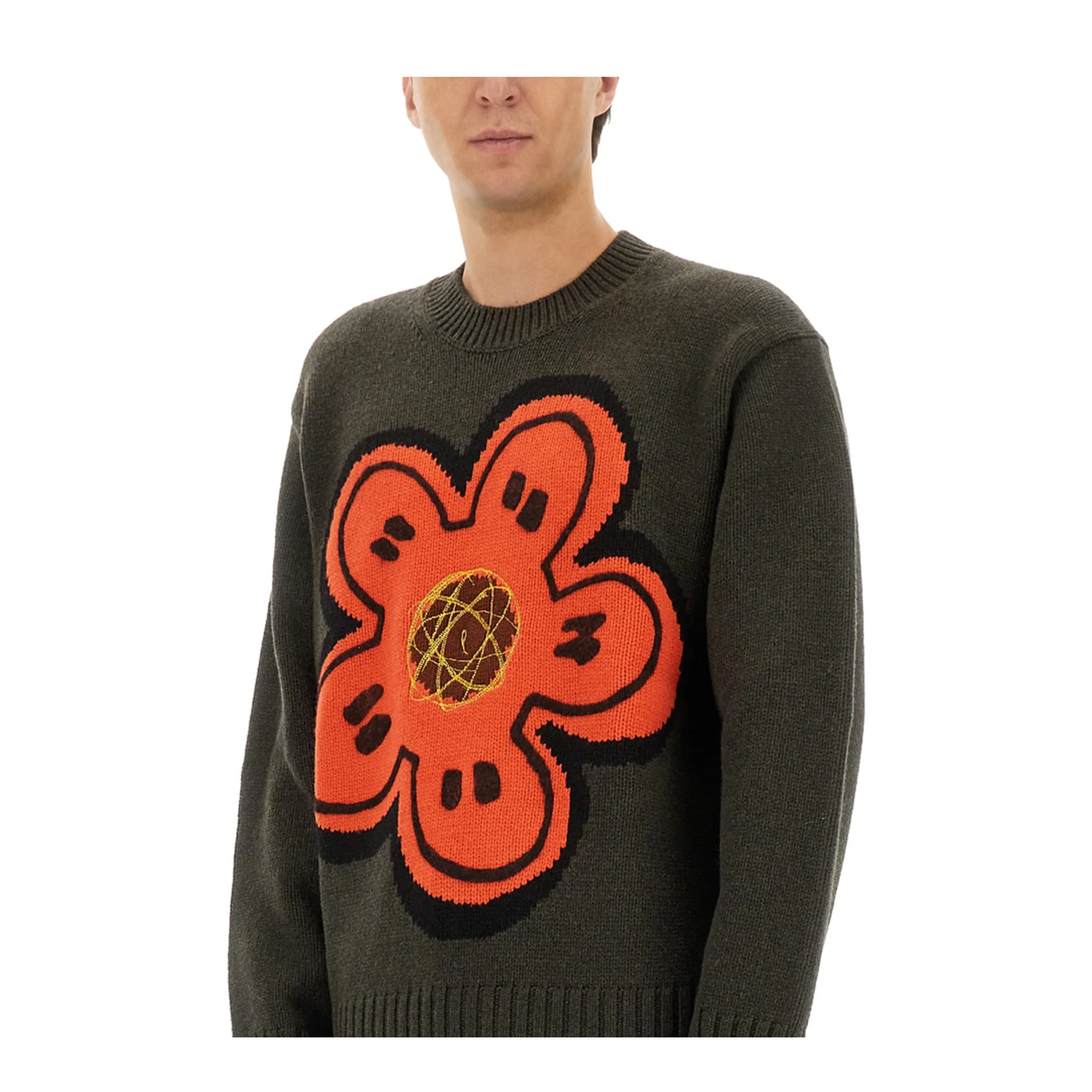 Sweater with Boke Flower - Image 4