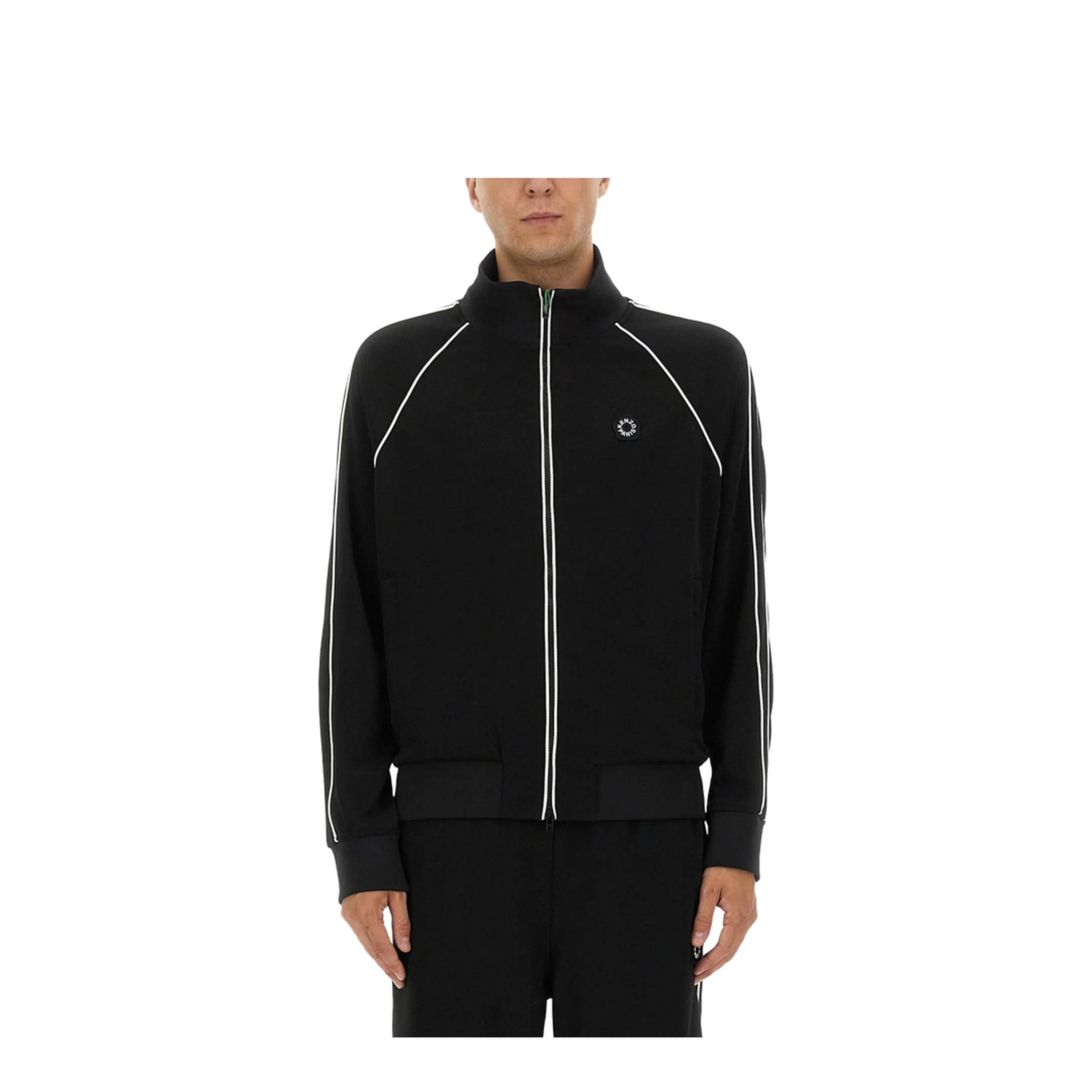 Zippered Track Sweatshirt