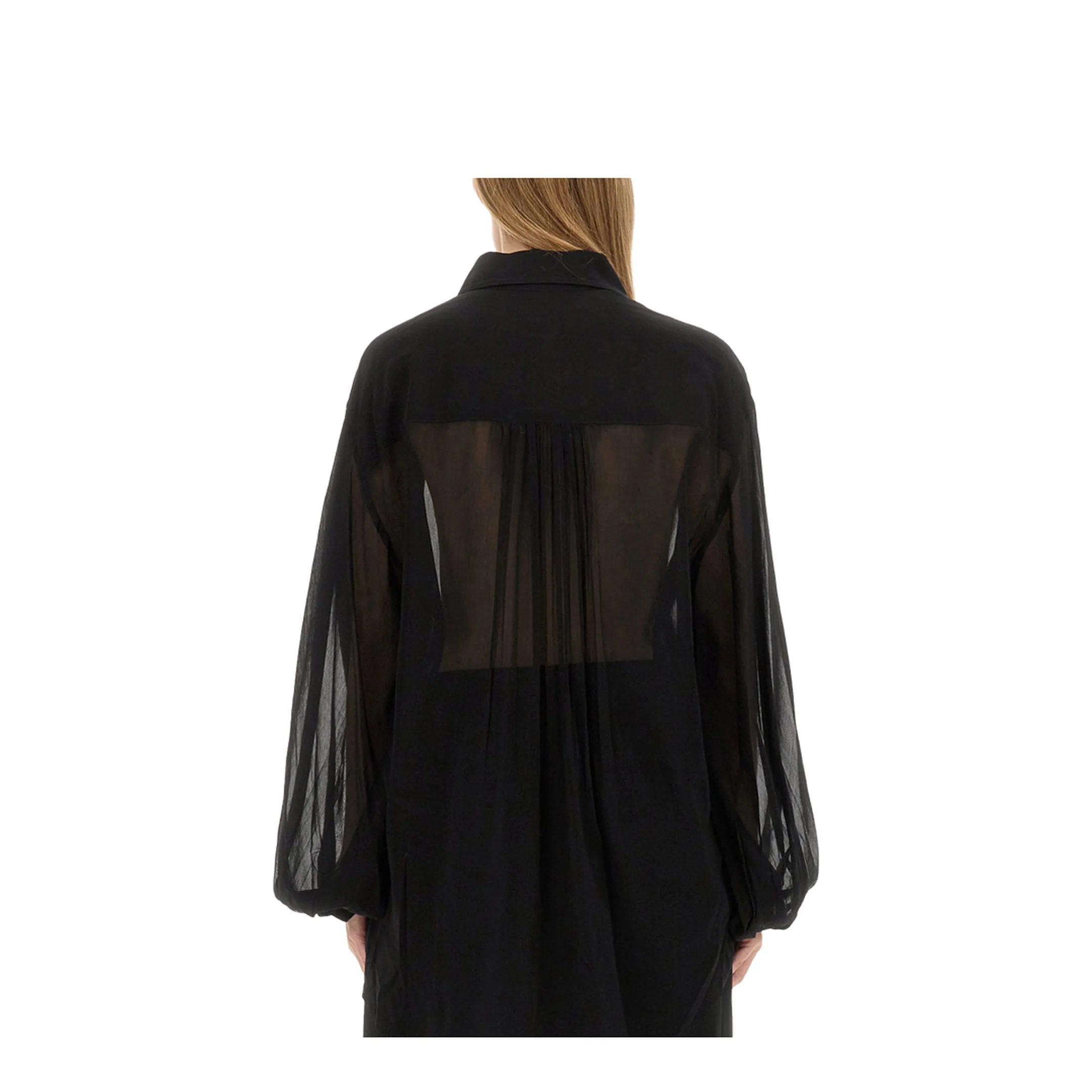 Balloon-Sleeve Shirt - Image 3