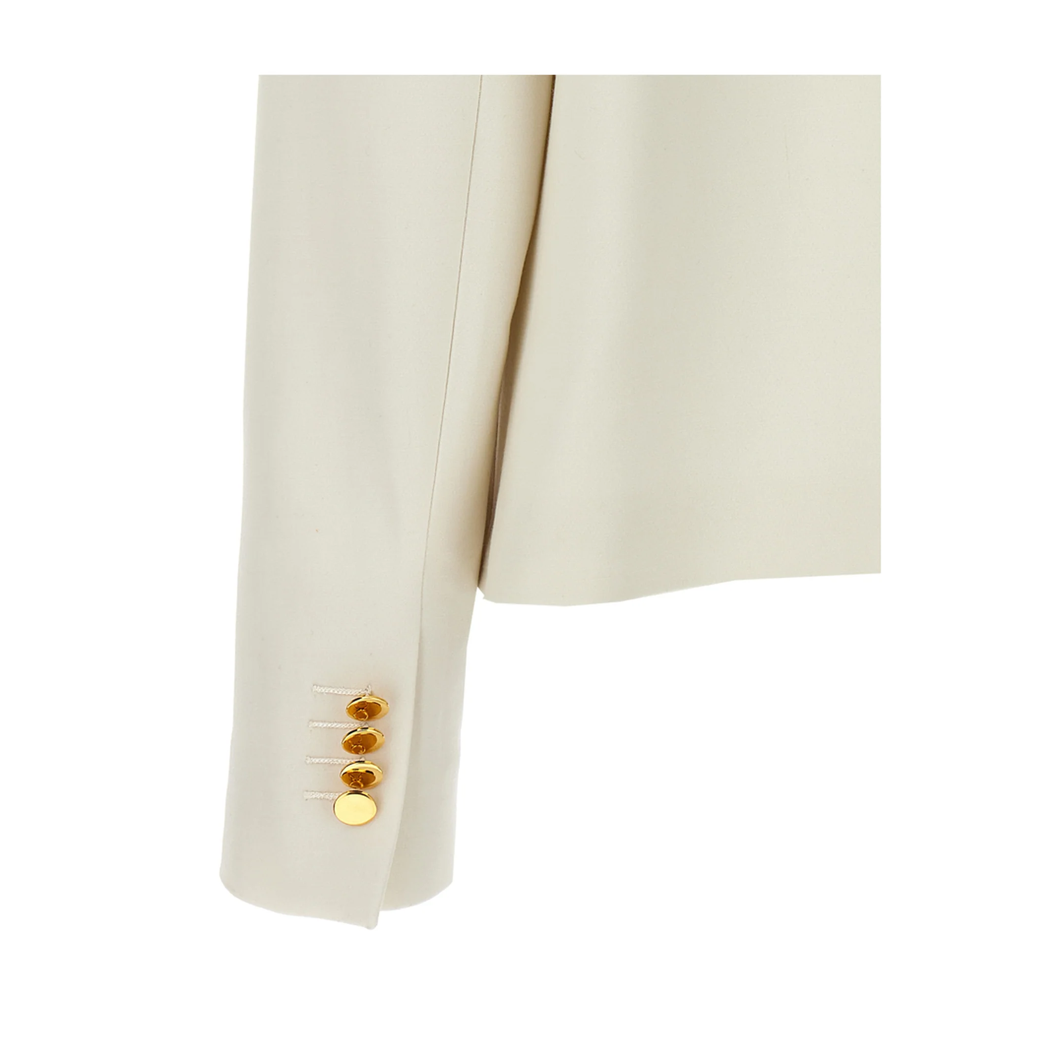 Cropped Double Breasted Jacket - Image 4