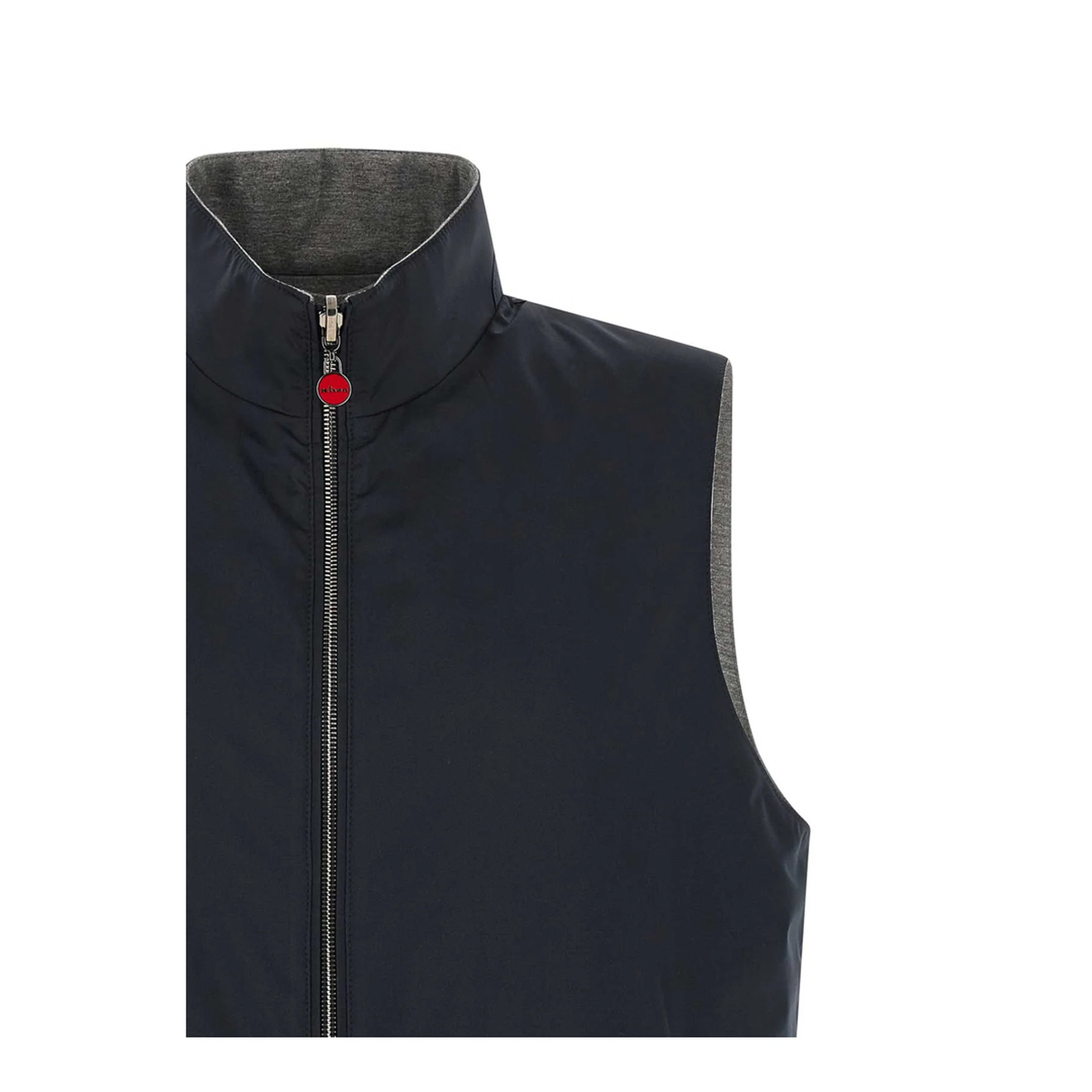Reversible Vest - Navy/Grey - Image 4